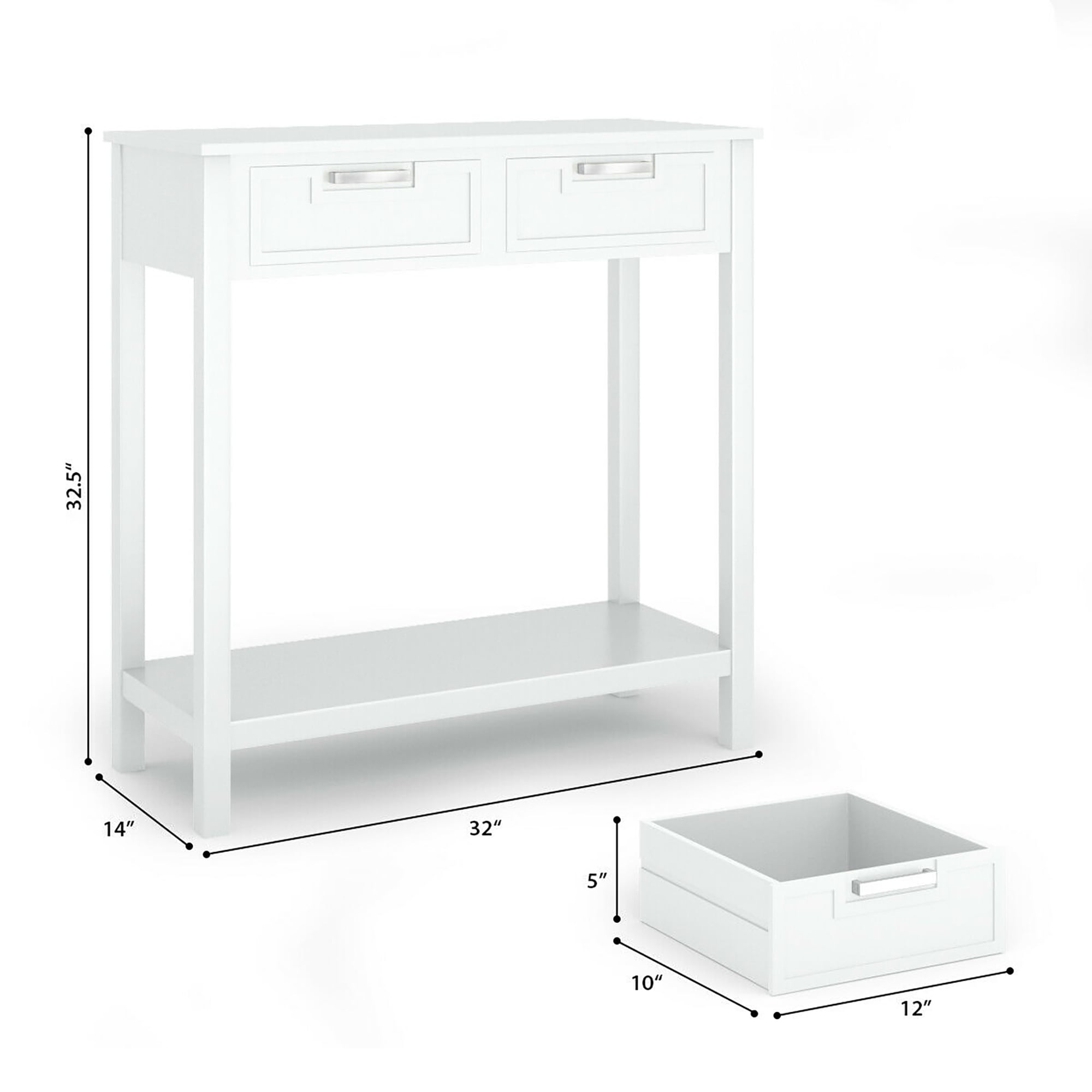 Costway SXL00122 Console-Sofa-Tables - View #2