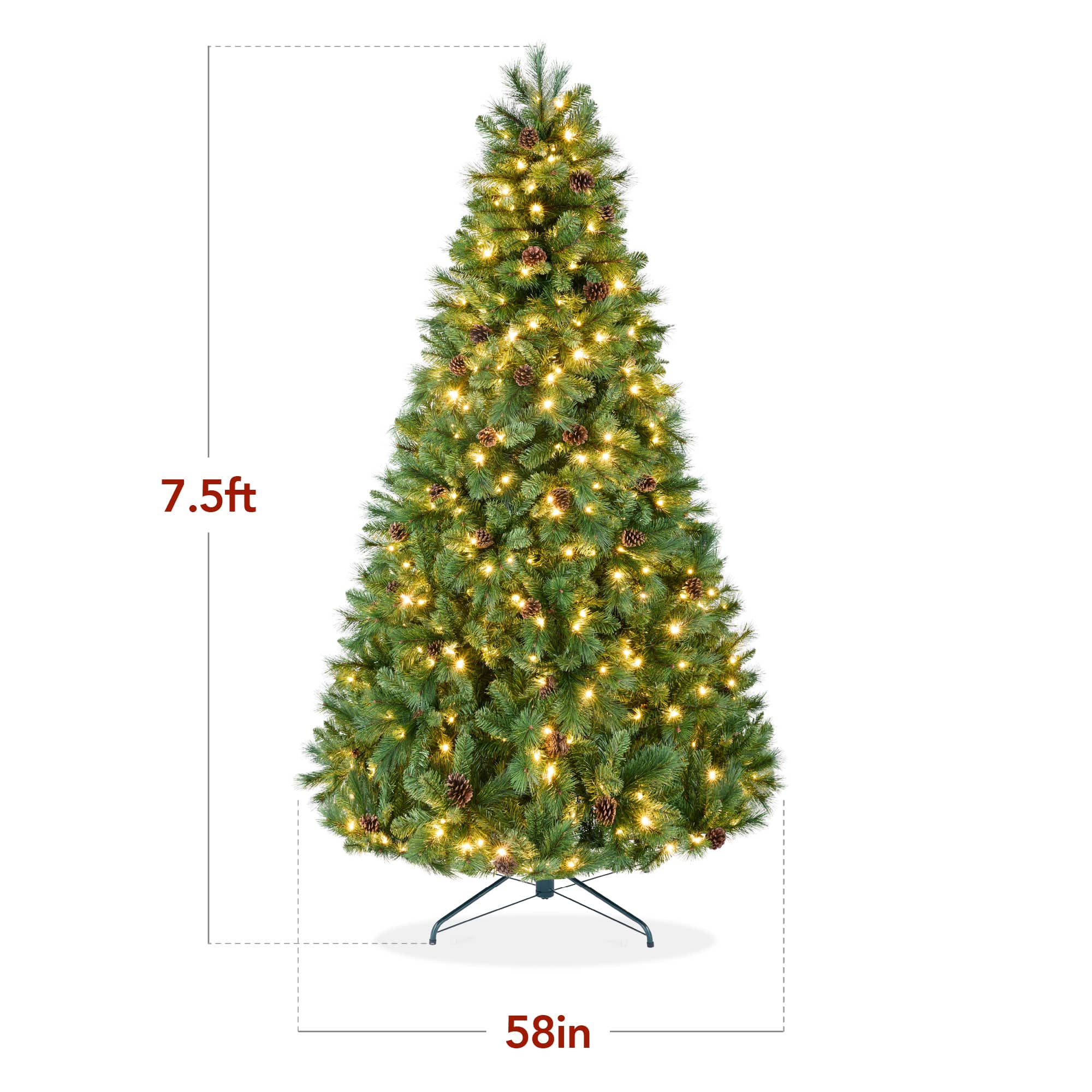 Best Choice Products SKY8294 Artificial-Christmas-Trees - View #2