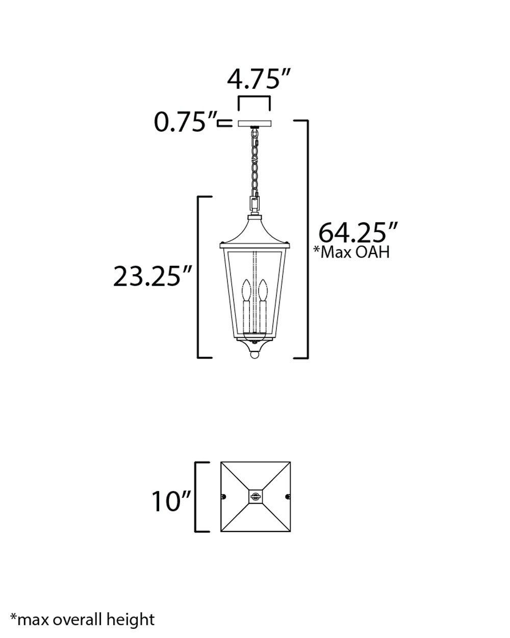 Maxim Lighting 40239CLBK Pendant-Lights - View #5