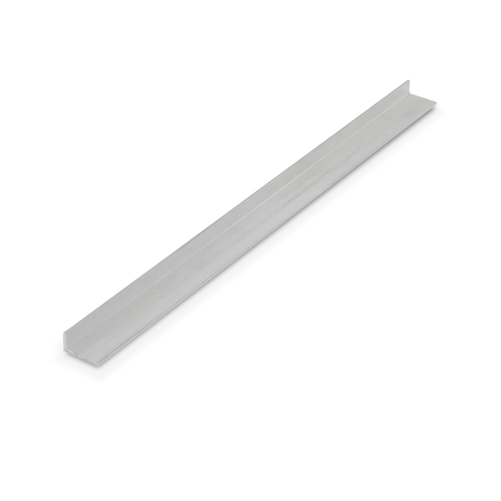 Outwater 3P1.27.02284 Polished Finish 1/4 x 1/2 x 3/64 (.050-in) Thick Aluminum Angle Moulding 36-in Lengths (Pack of 4)