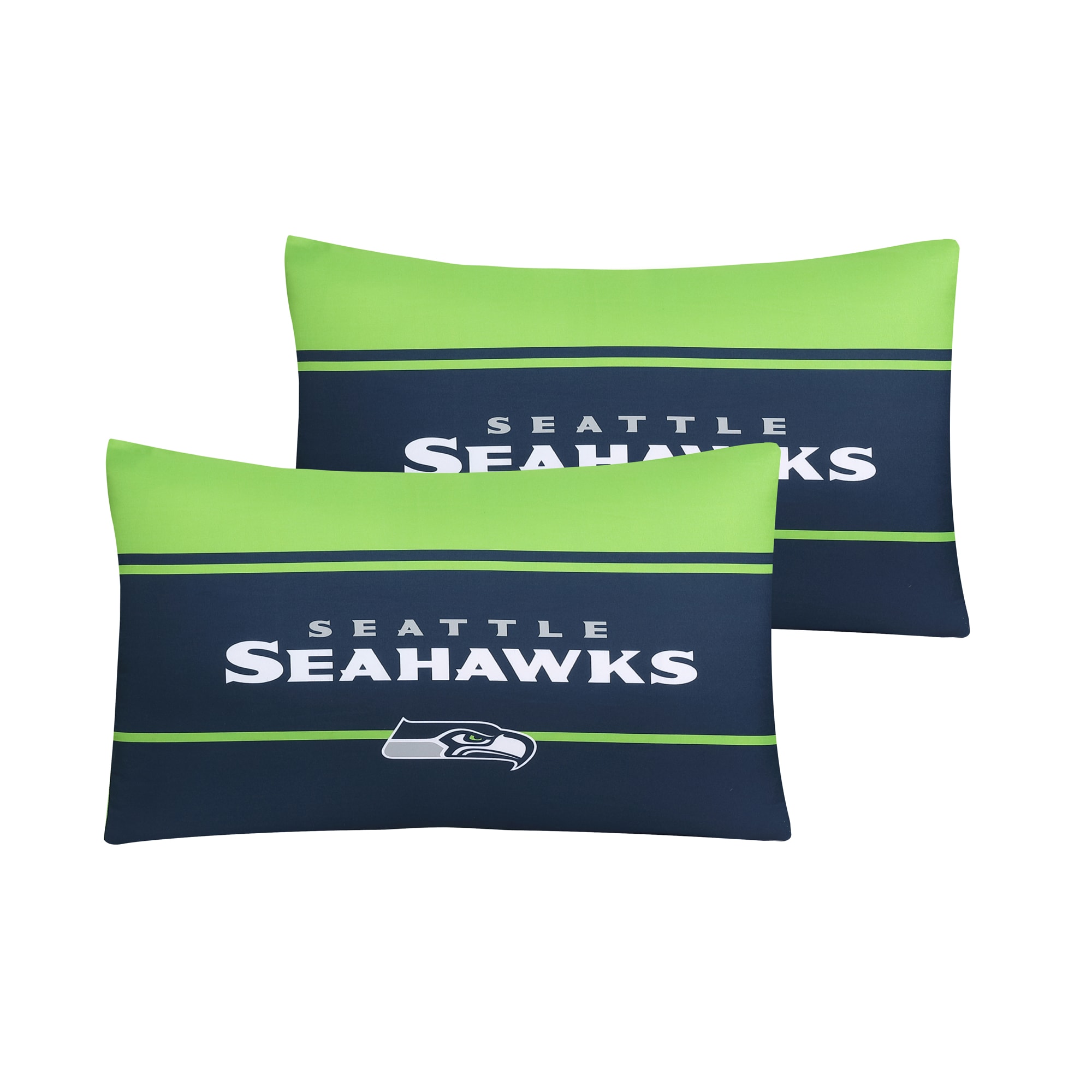 Cathay Sports Seattle Seahawks 2-Piece College Navy/Action Green Twin/Twin  Xl Comforter Set in the Bedding Sets department at