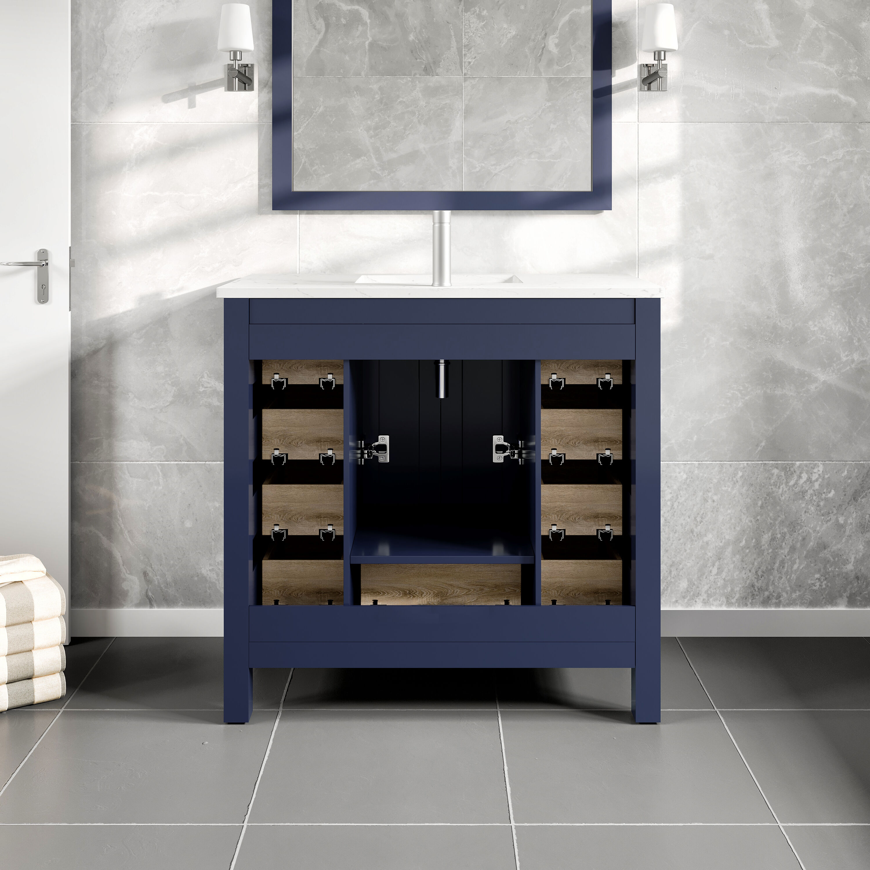Eviva EVVN411-36X18BQ Bath-Vanity-Combo - View #6
