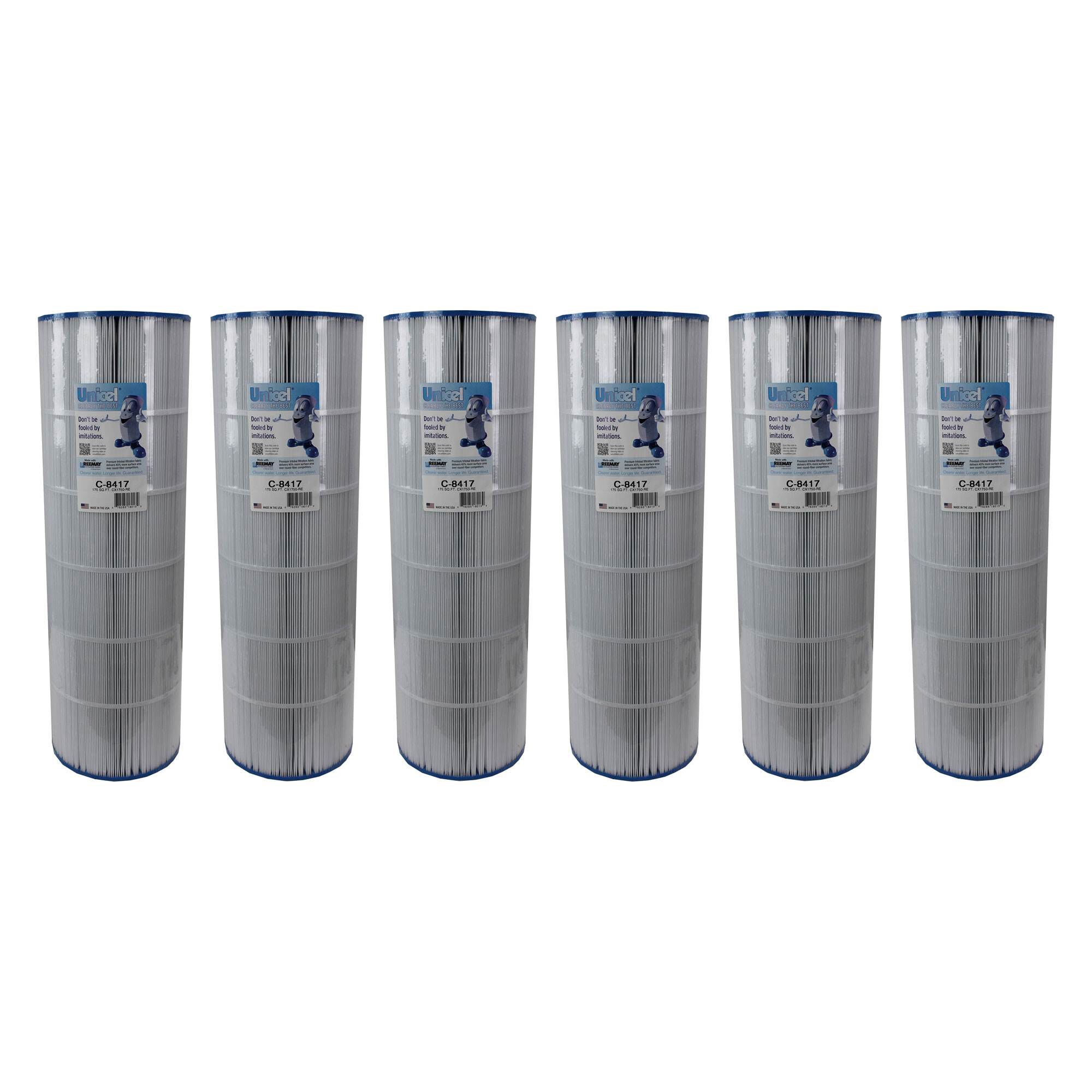 Unicel 115631 6 x C8417 Pool Filter Replacement Cartridge