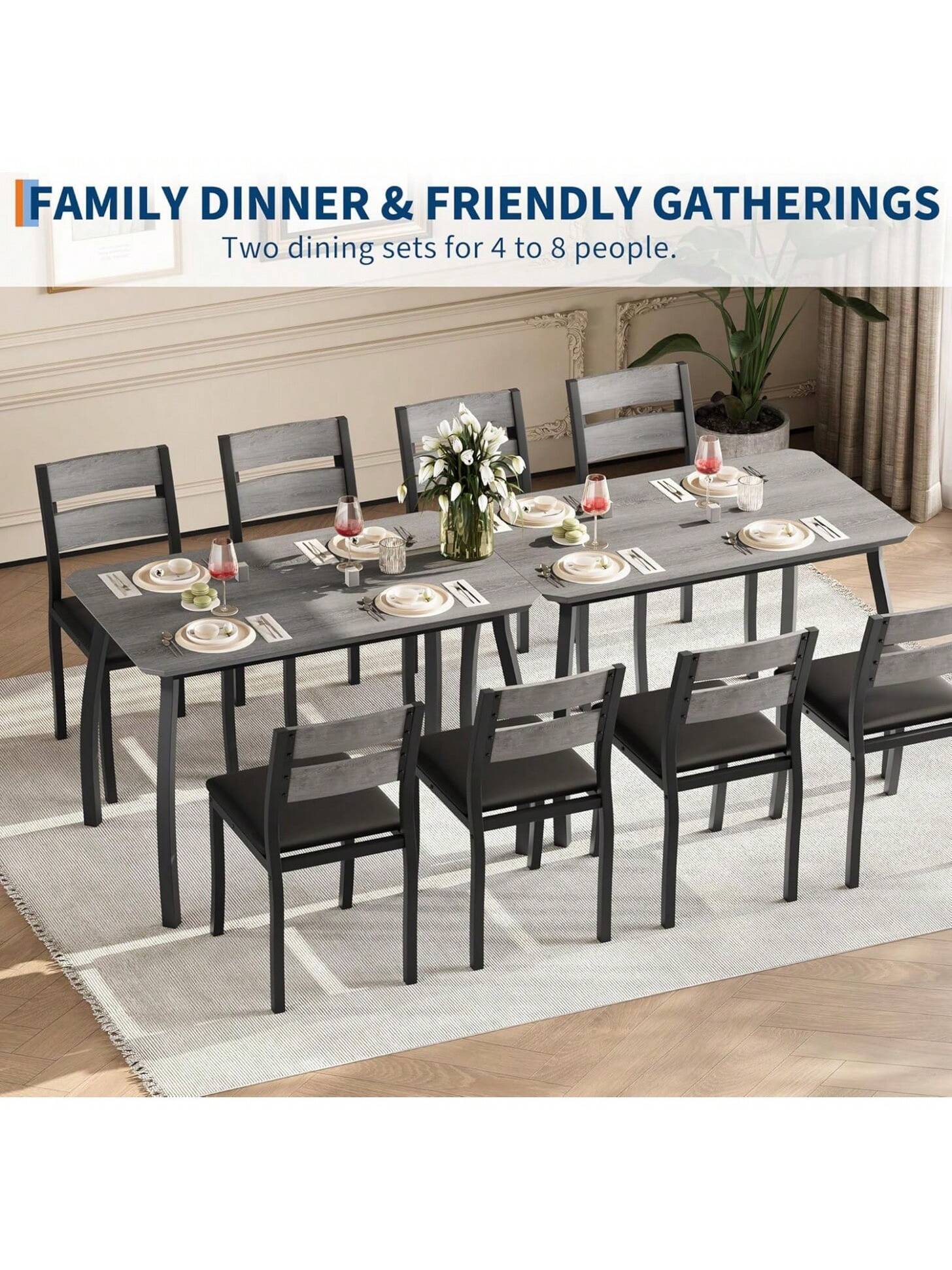 Qeetex BY-PHK-33WTGD4D Dining-Tables - View #8