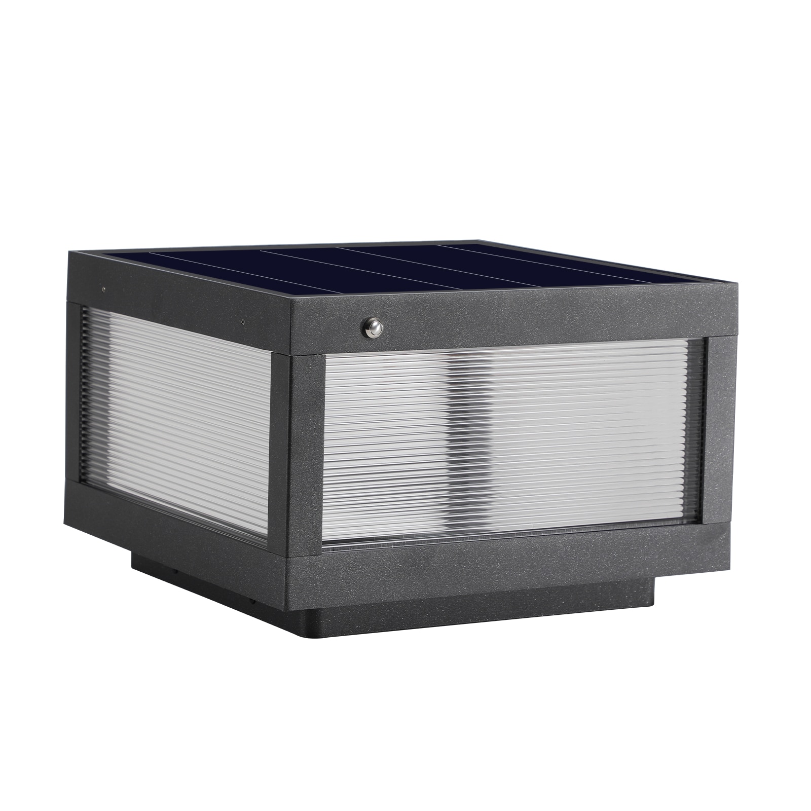 Flynama L-102275 240 -Lumens 2 -Watt Black Solar LED Outdoor Path Light ( 6000-K )