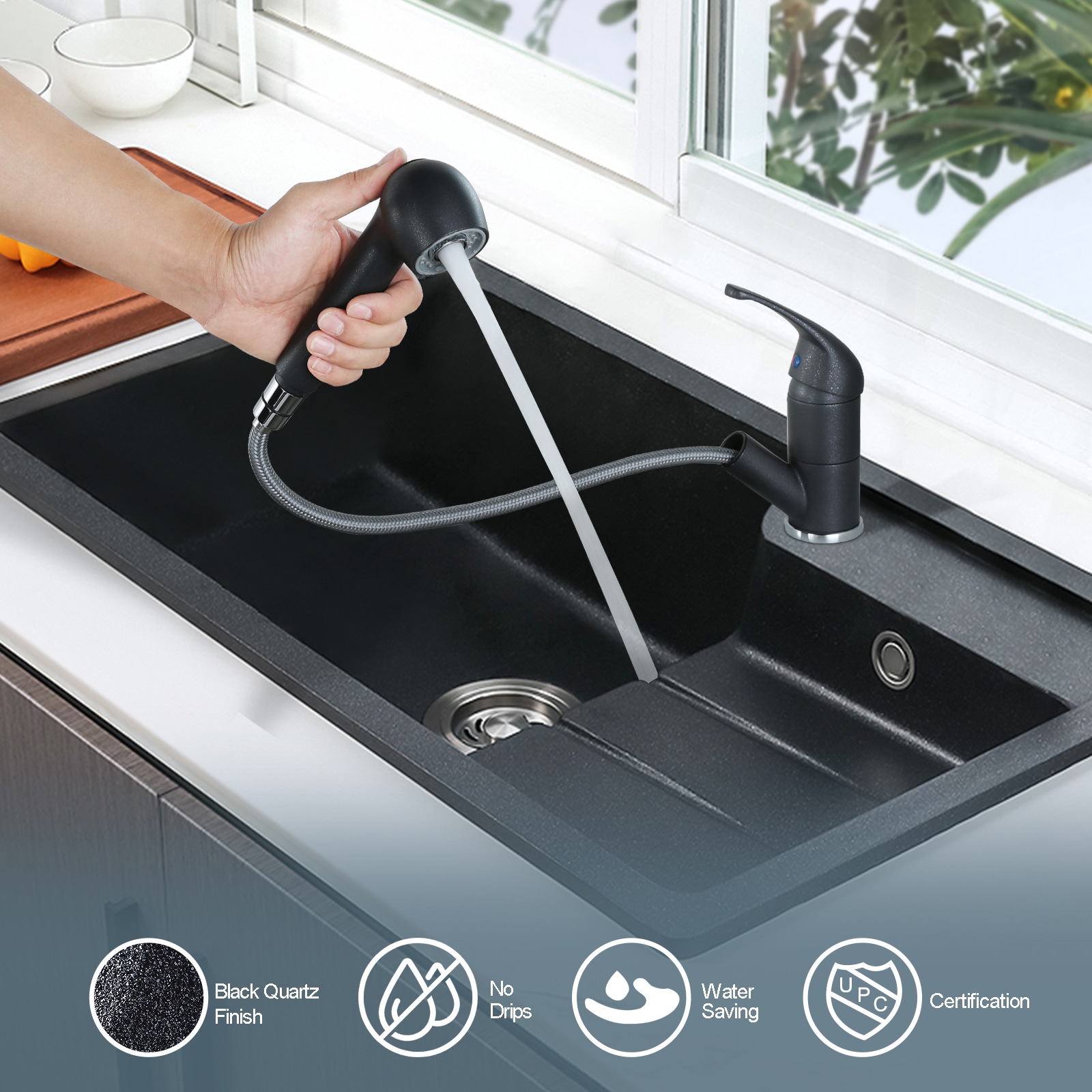 WOWOW 2310501Q-LW Kitchen-Faucets - View #2
