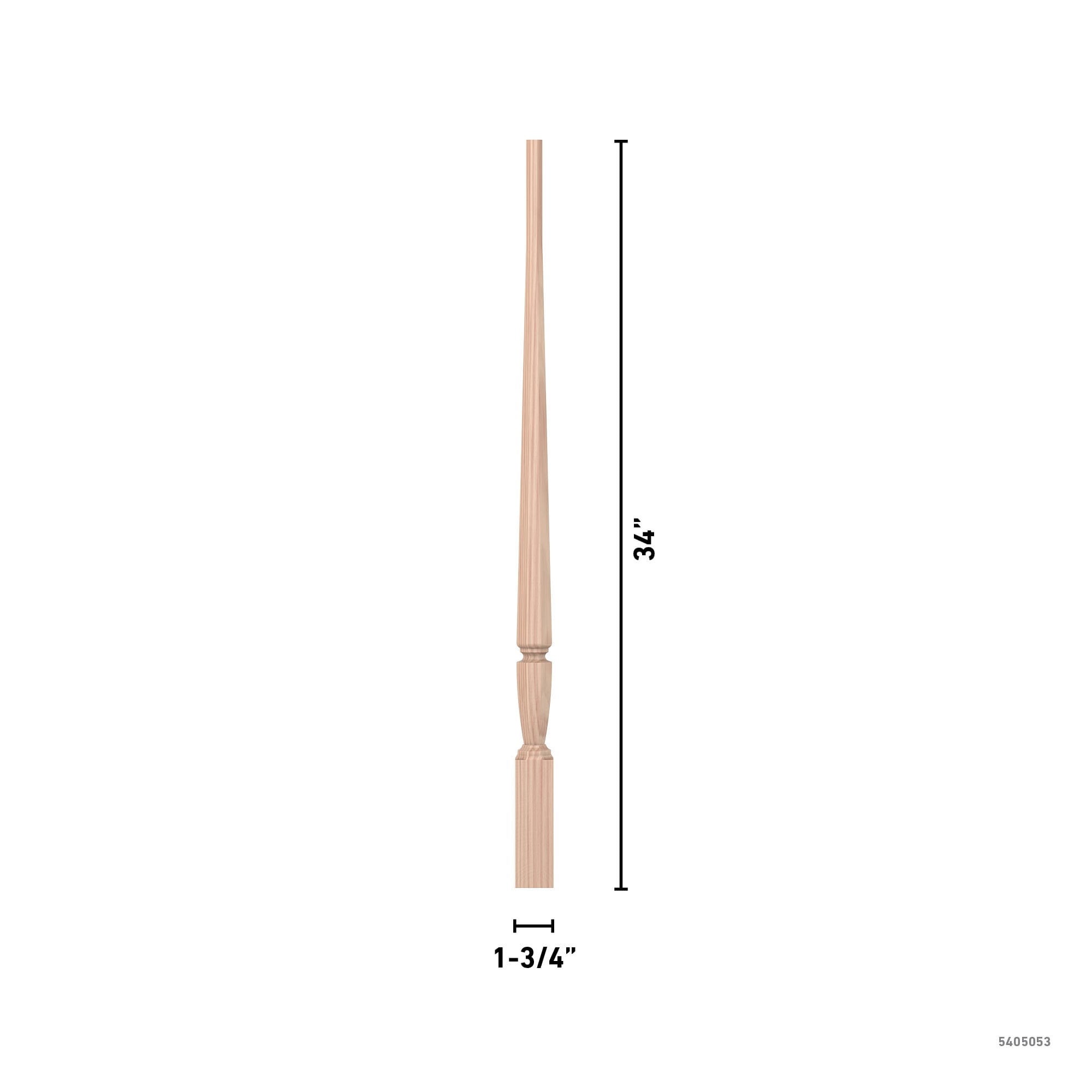 L.J. Smith Stair Systems LJP-20158-B 34 Interior-Stairpart-Balusters - View #4
