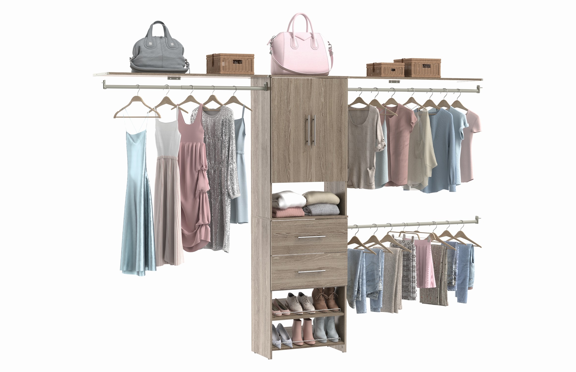 ClosetMaid 10000-04119 Wood-Closet-Kits - View #2