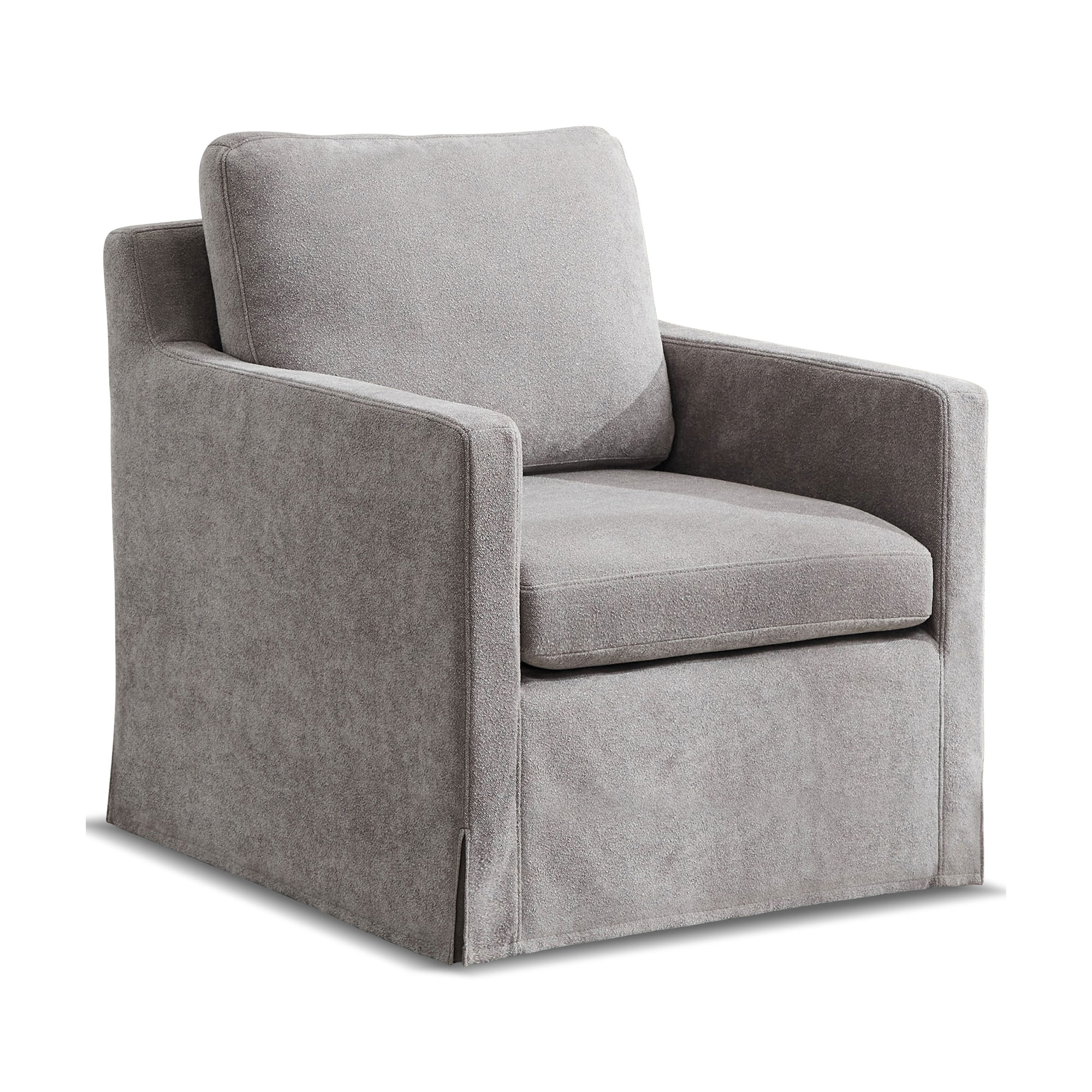 Hrinhom HC-W1101-GRAY Modern GRAY Swivel Accent Chair