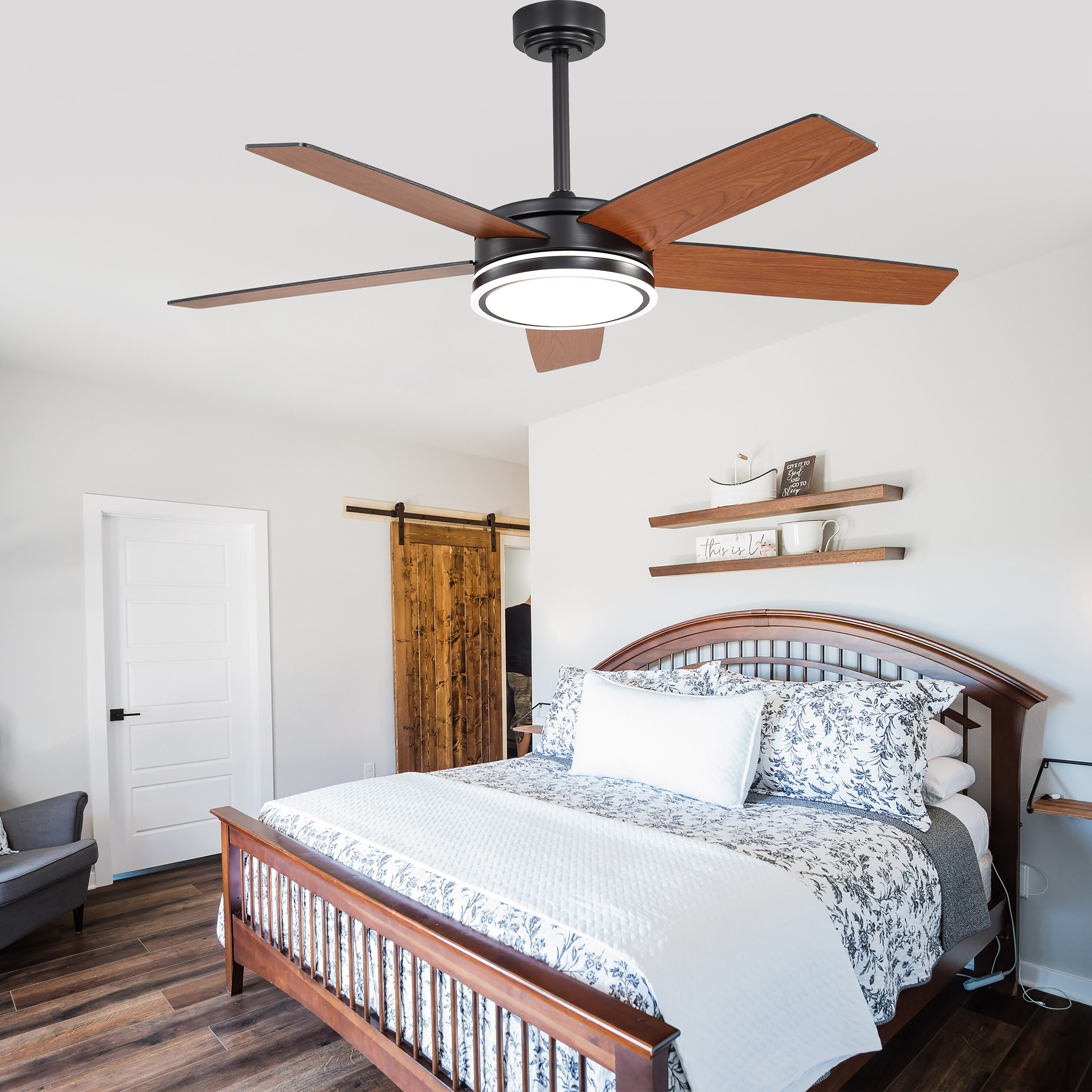 Cusp Barn CS52P25B Ceiling-Fans - View #2