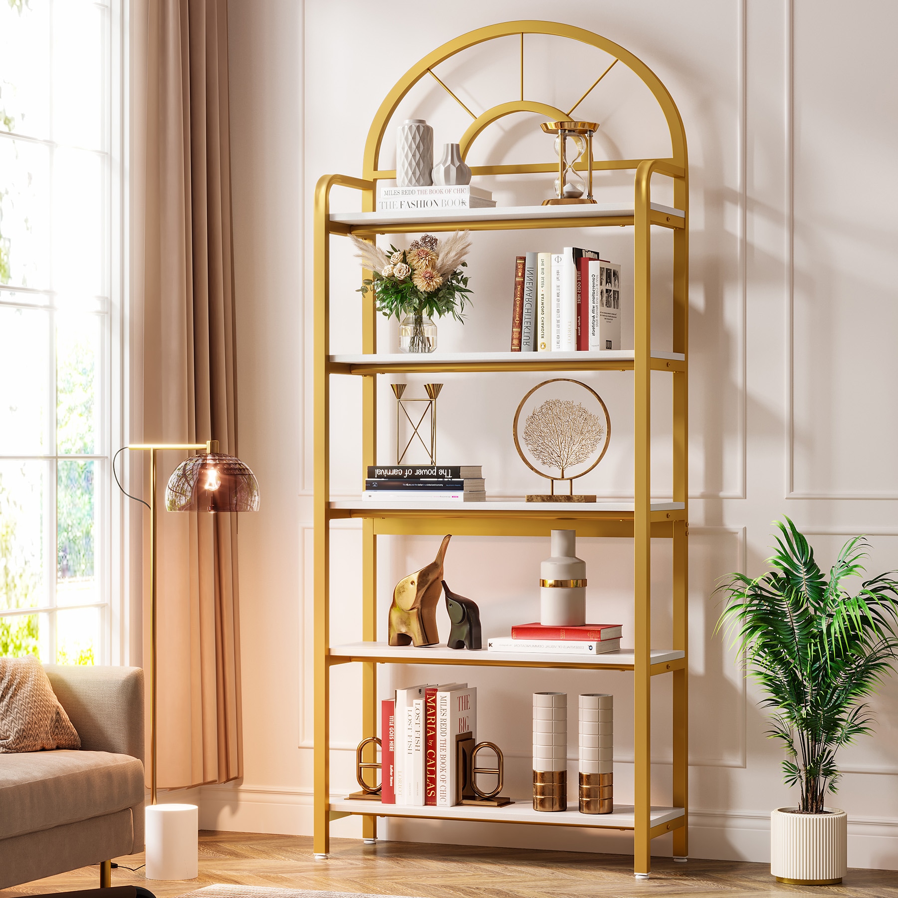 Tribesigns HOGA-J0143 bookcases - View #2