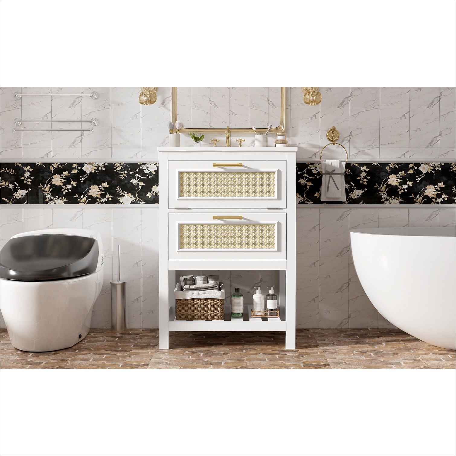 SunJet 0T01G8OCFDBJ Bath-Vanity-Combo - View #19