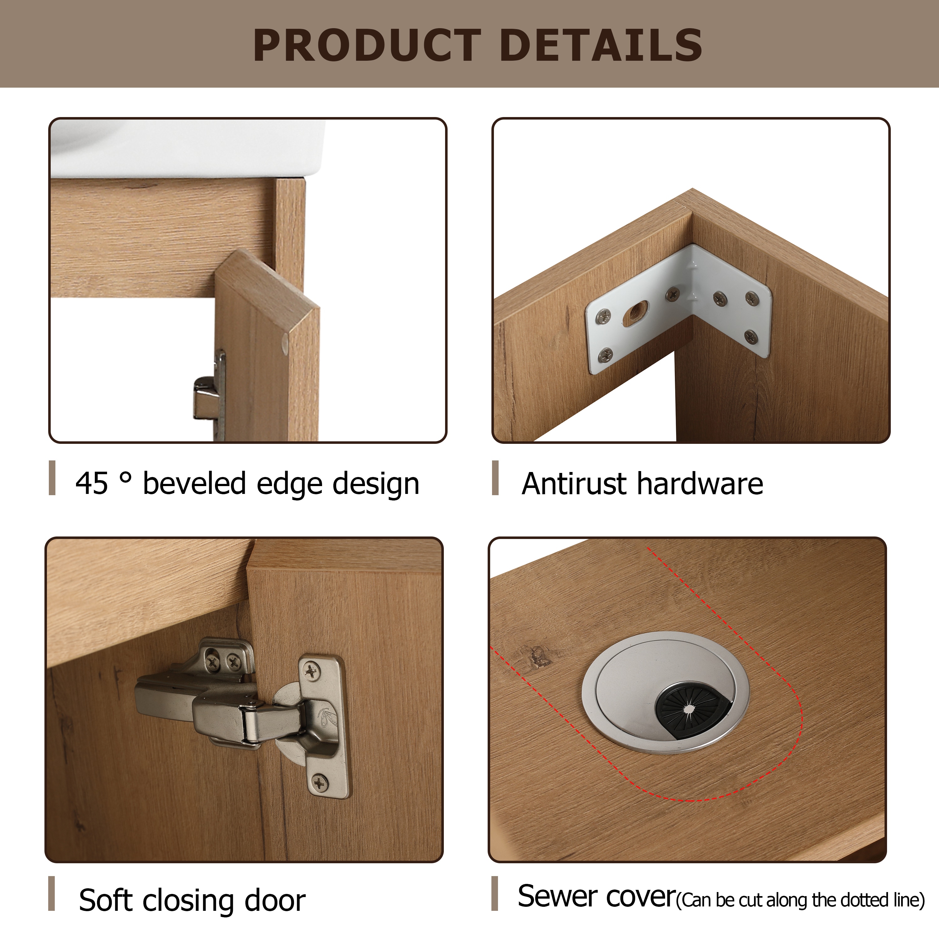 Forclover QNM-1518-IMO Bath-Vanity-Combo - View #4