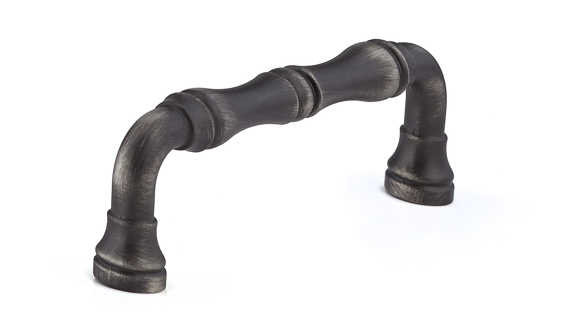 Richelieu BP74096143 Boucherville 3-3/4-in , 96mm Center to Center Antique Nickel Cylindrical Handle