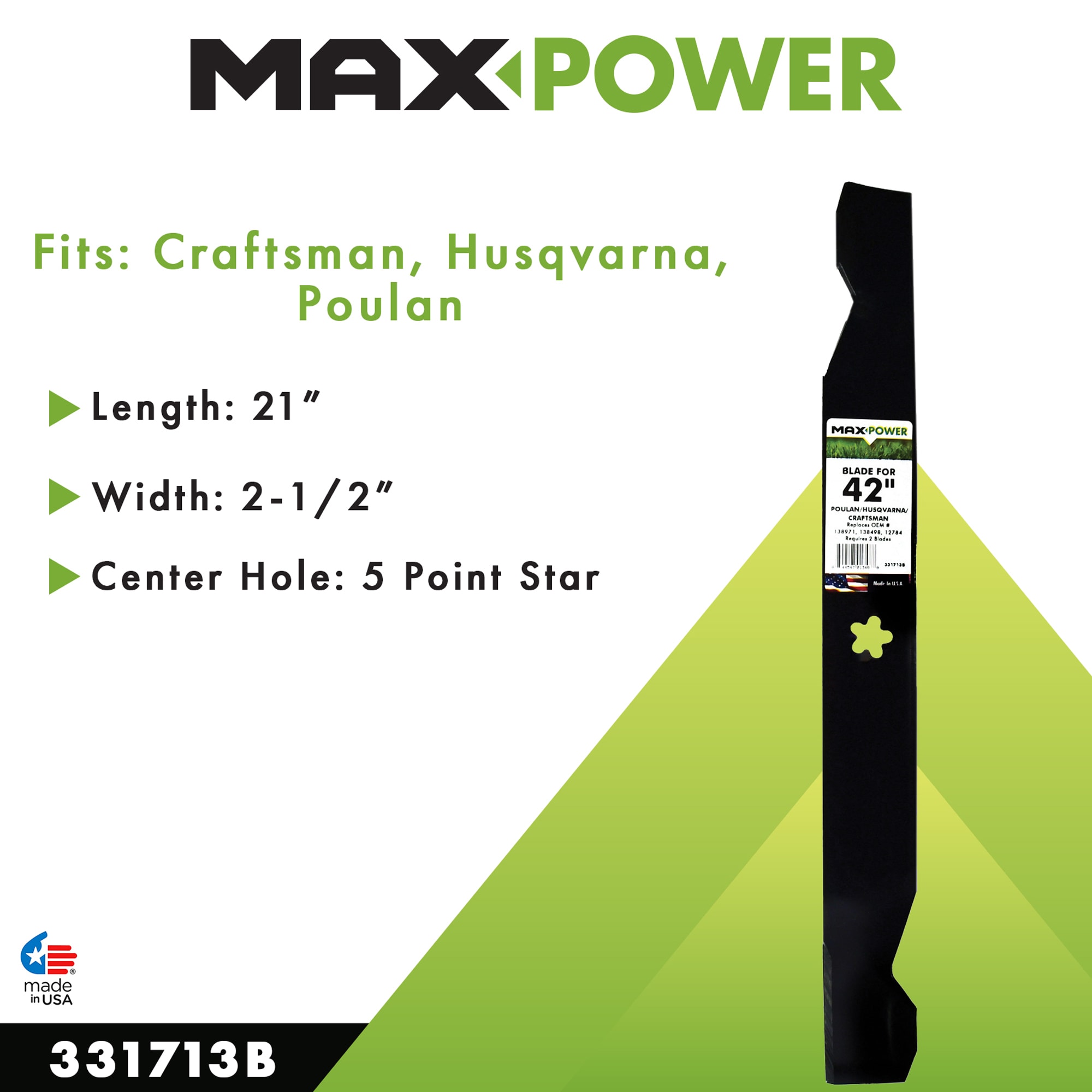 MaxPower 331713B Ope-Mower-Blades - View #5