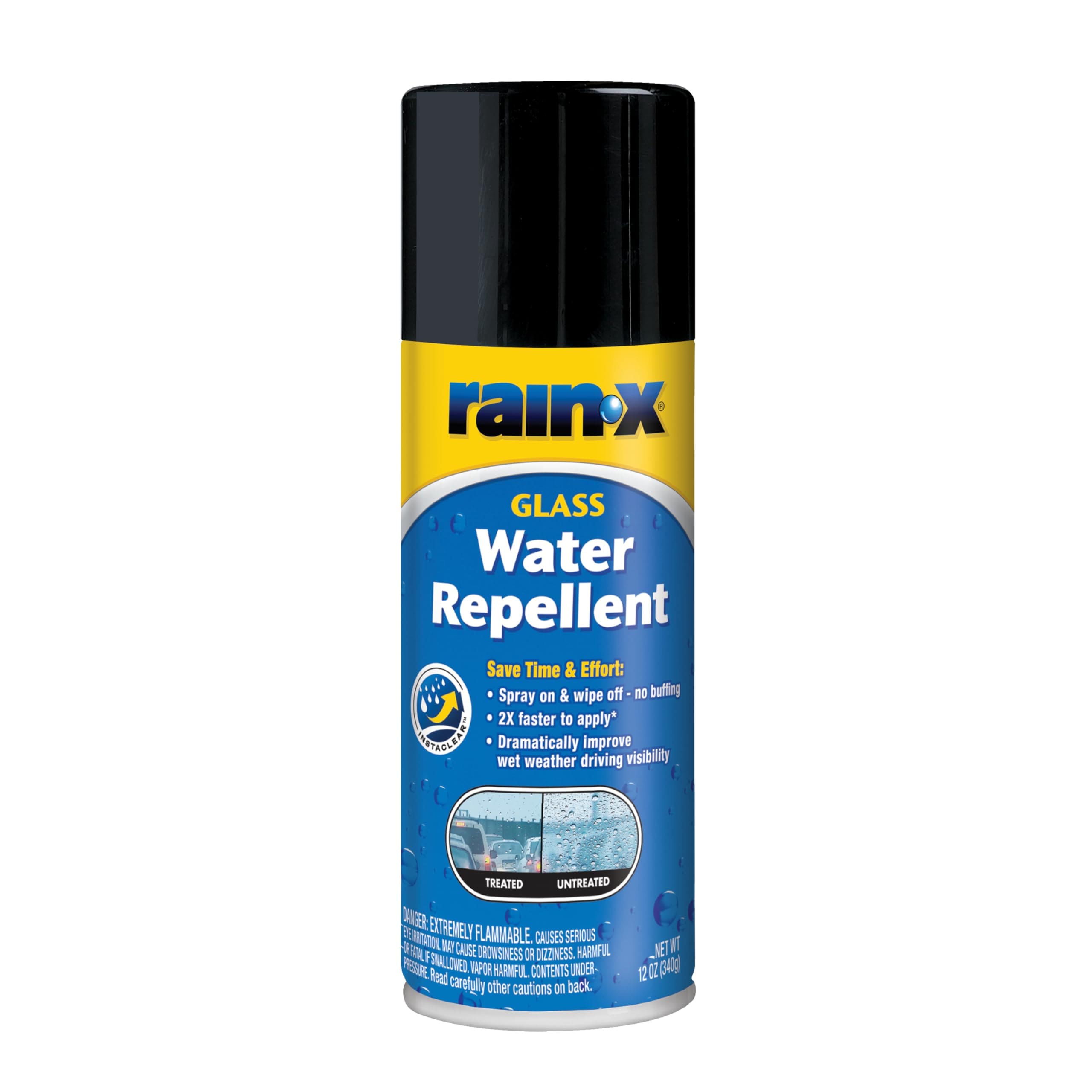 Rain-X  630168 Glass Water-Repellent Aerosol 12 oz.