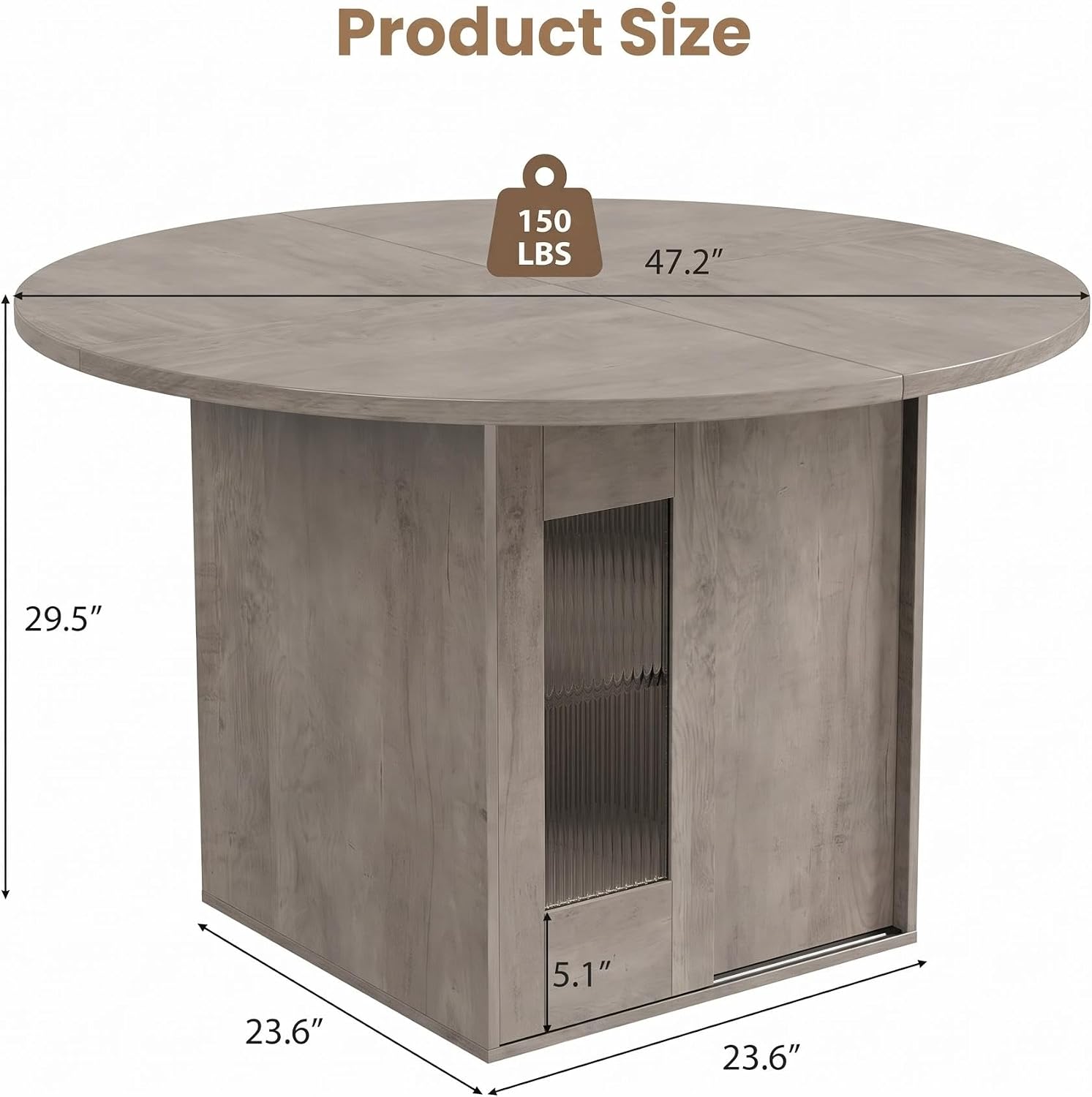 Aoile XH26081075 Dining-Tables - View #3