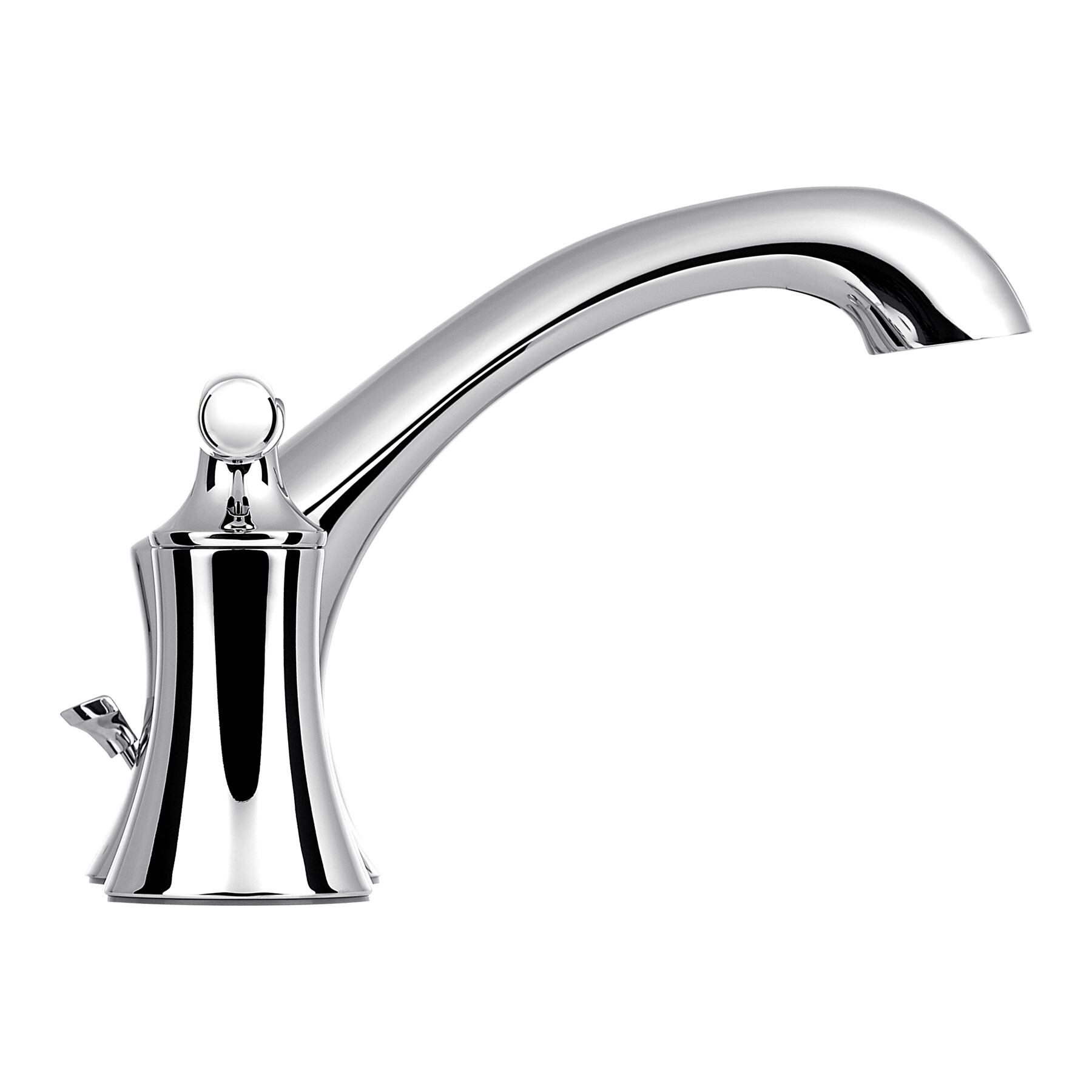 Pfister Lyla Polished Chrome Widespread 2 Handle Watersense Bathroom Sink Faucet With Drain Lg49 0848