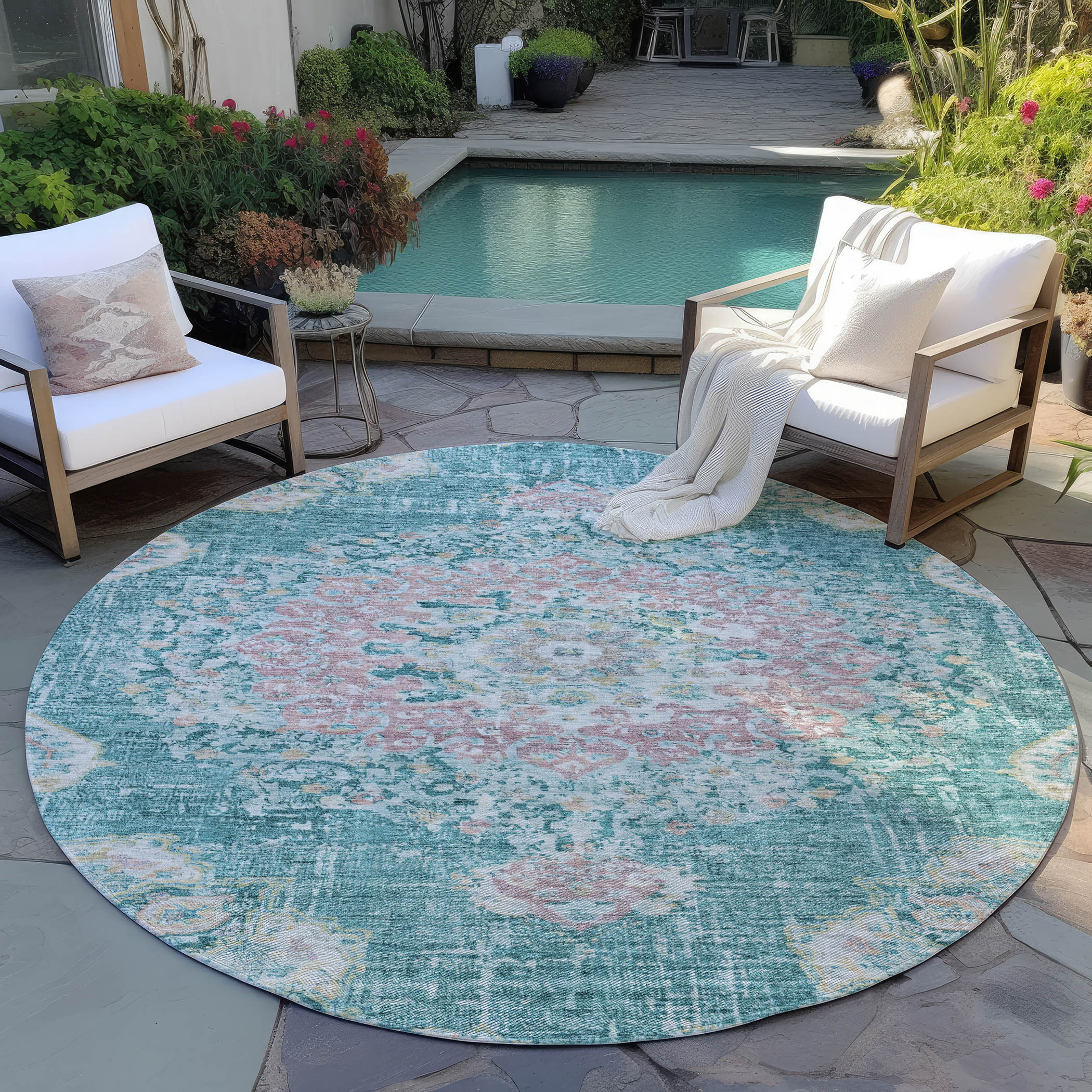 Addison Rugs ACN1236TE8RO rugs - View #7