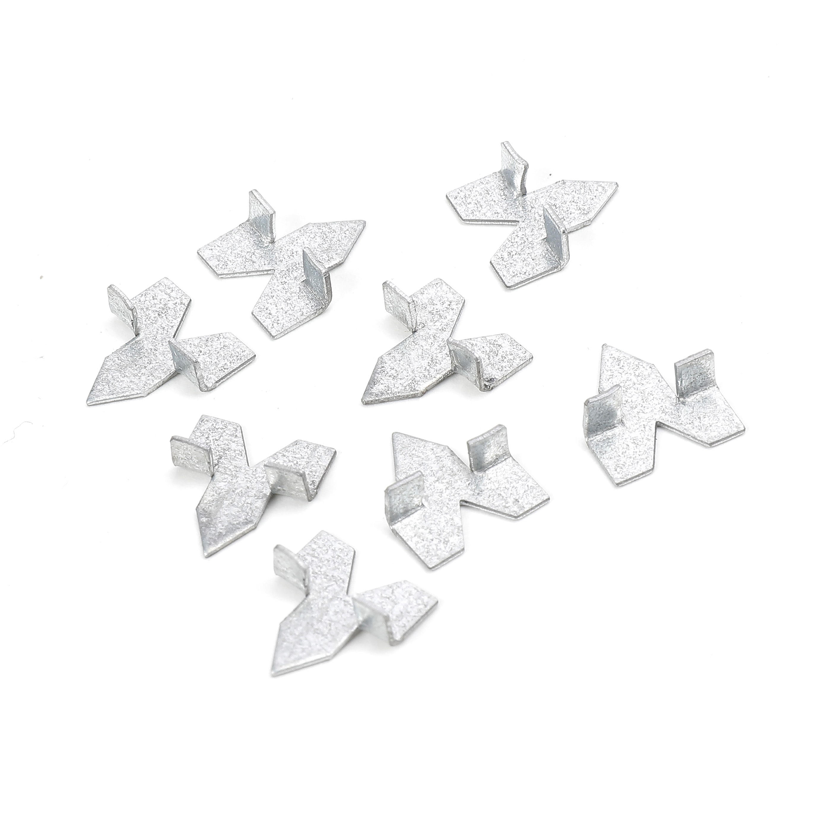 Blue Hawk 100-Pack 0.375-in 0.4375-in Steel Glazing Points at