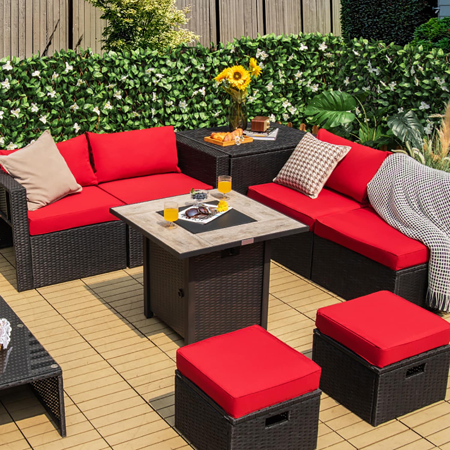 GZMR GZ-A01NP27DK Outdoor-Gas-Firepits - View #3