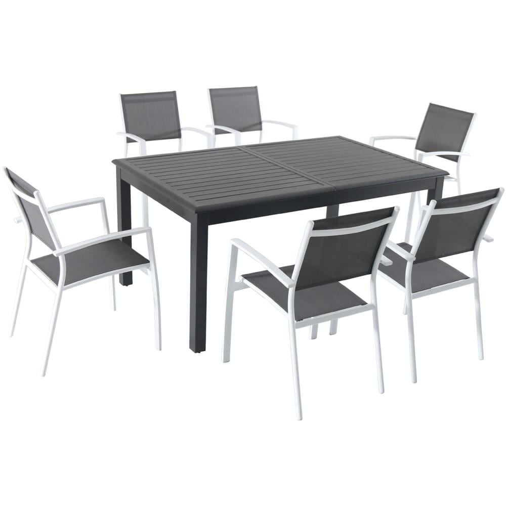 Hanover CAMDN7PC-WHT Patio-Dining-Sets - View #7