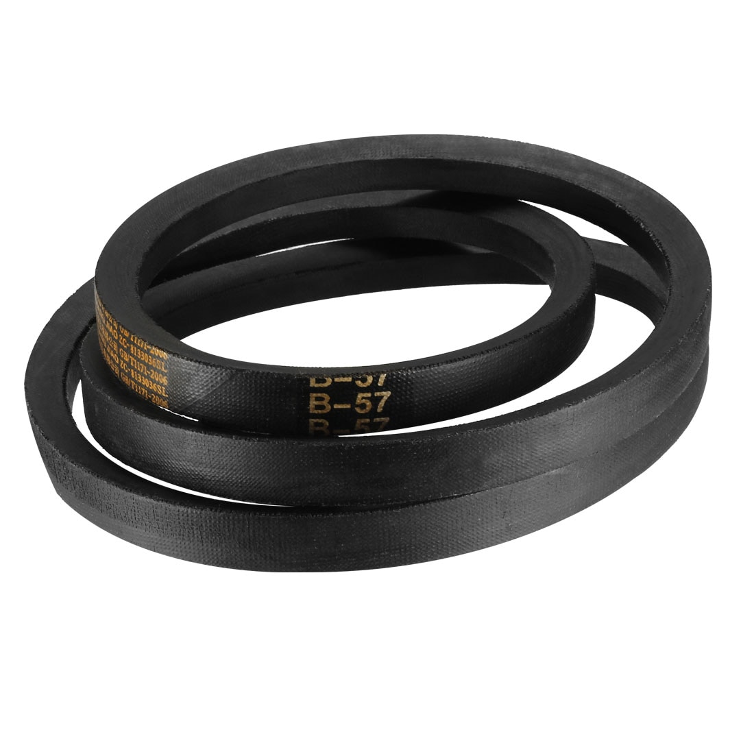 Unique Bargains B-57 V-Belts 57inch Inner Length B-Section Rubber Drive Belt