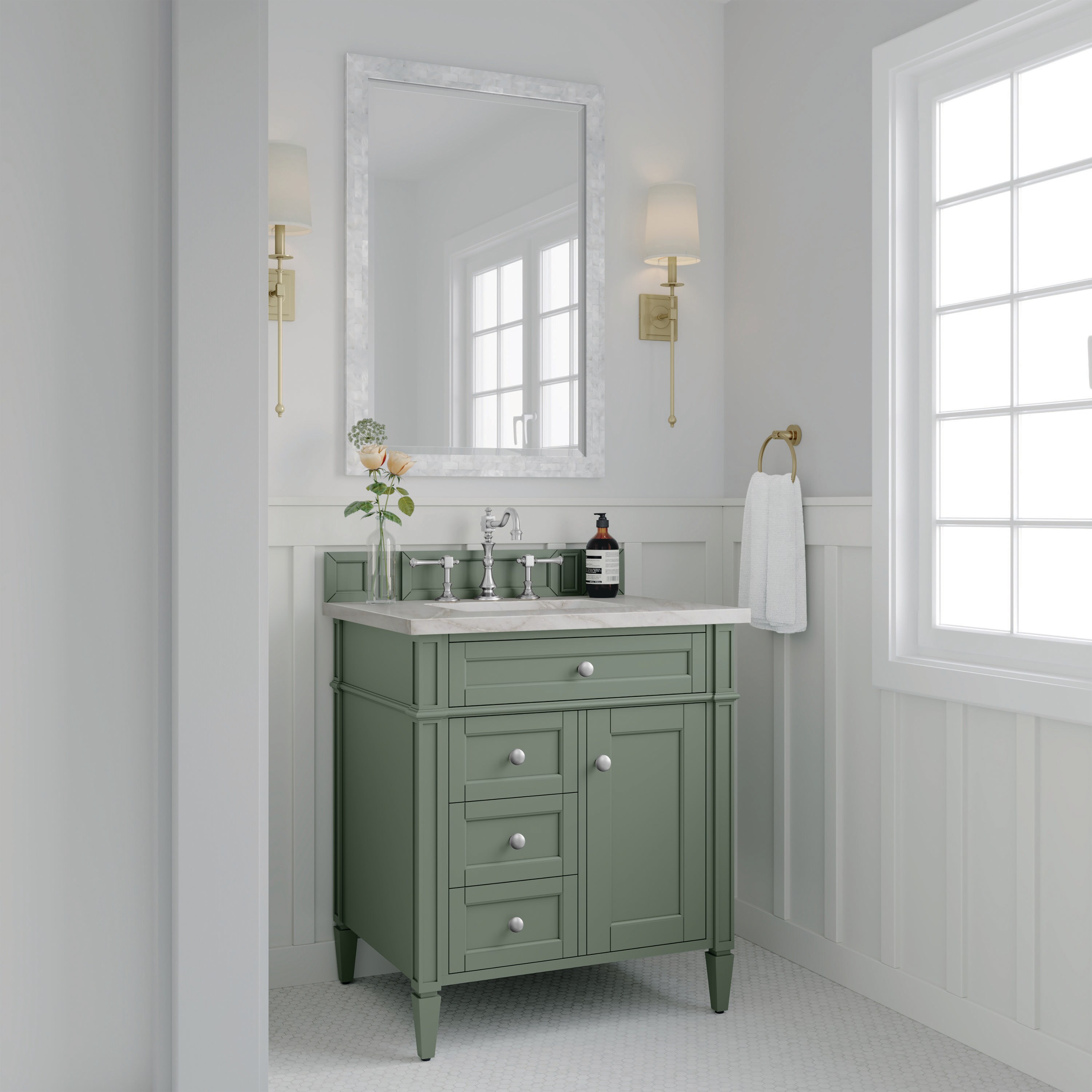 James Martin Vanities 650-V30-SC-3VSL Bath-Vanity-Combo - View #3