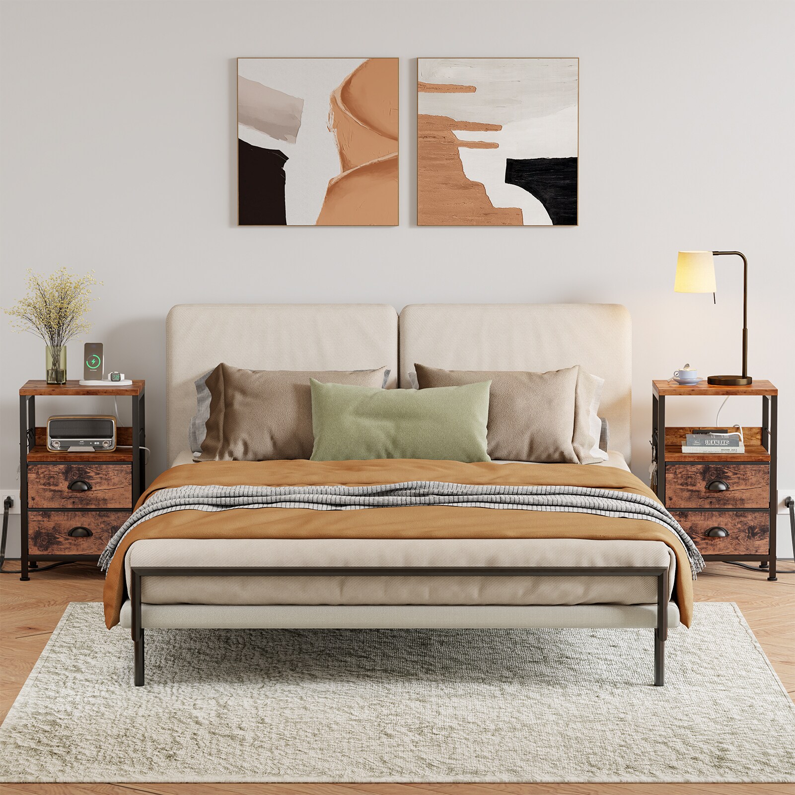 Furologee ET-011V2-C-2D-2-RB nightstands - View #6