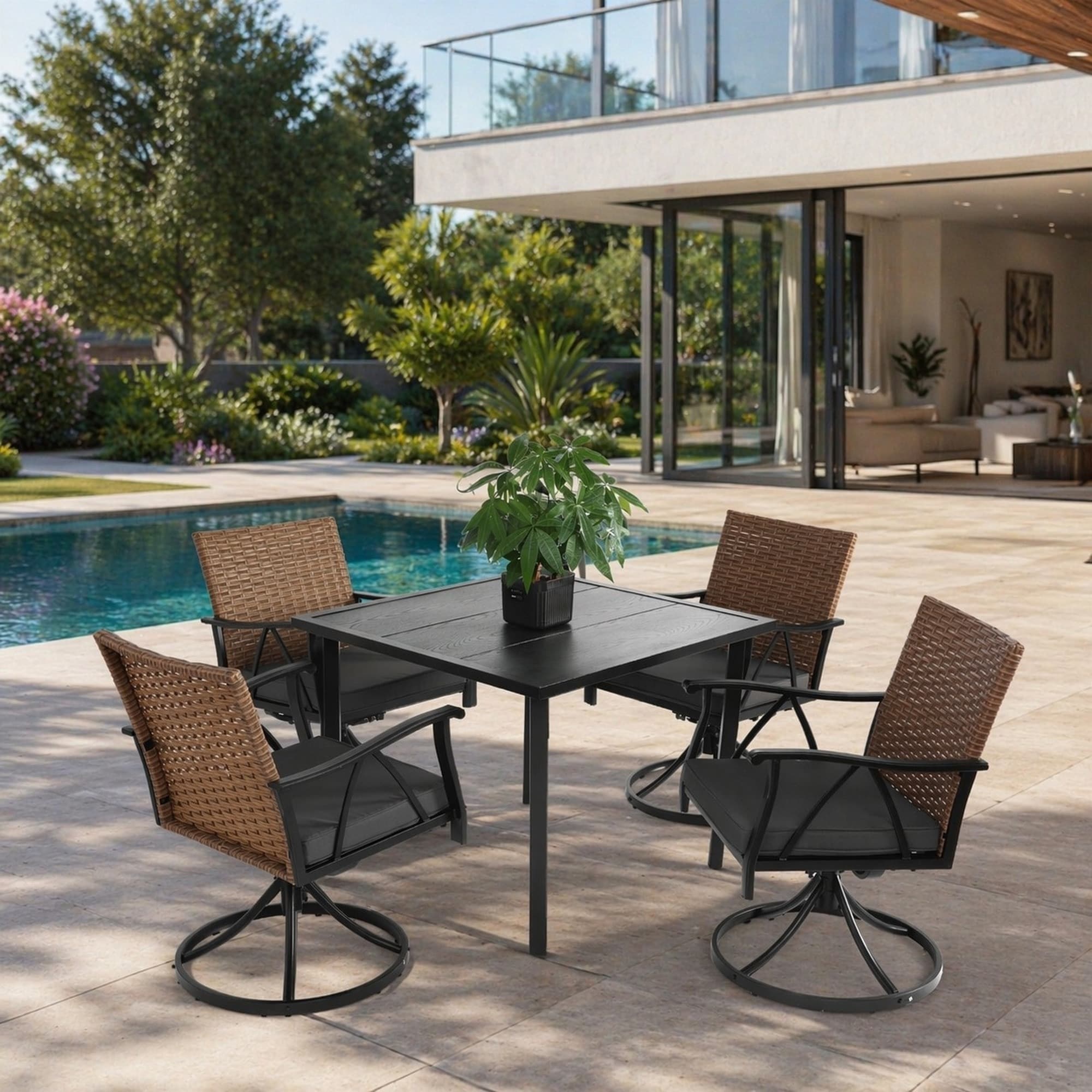 TEINIE HJJ-W640S00042 Patio-Dining-Sets - View #2