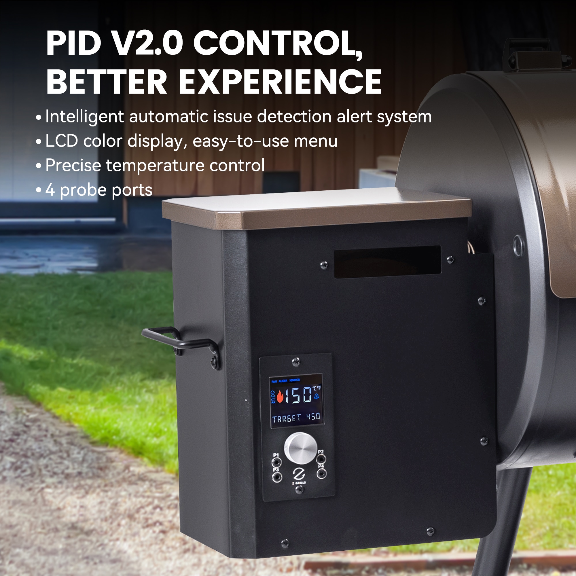 Z GRILLS ZPG-550B4 Pellet-Grills - View #4