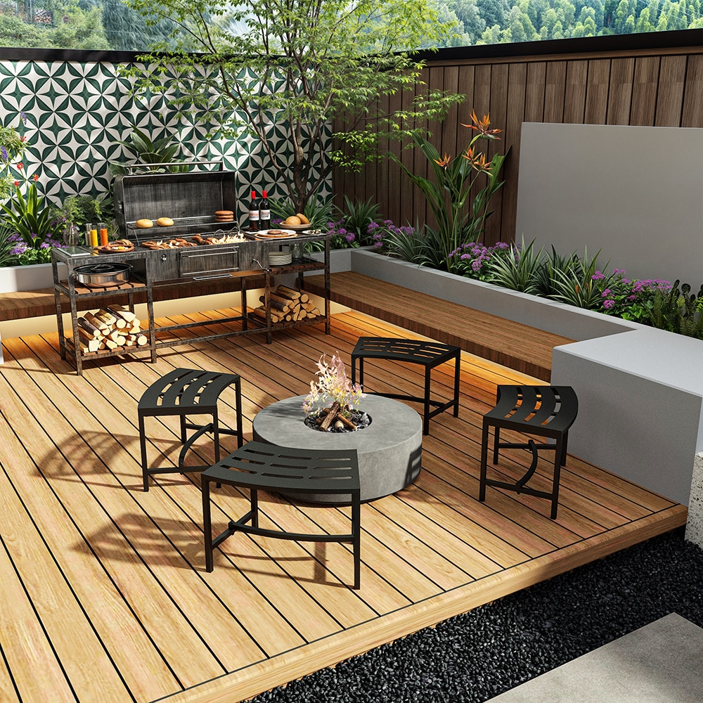Homsee C-KF390082-01 Patio-Chairs - View #15
