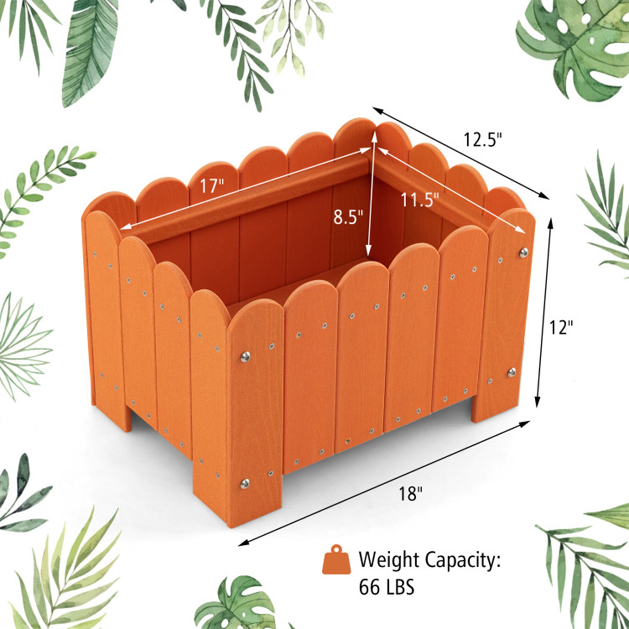 BABOOM BOM-116YW-2-CO Raised-Planter-Boxes - View #5