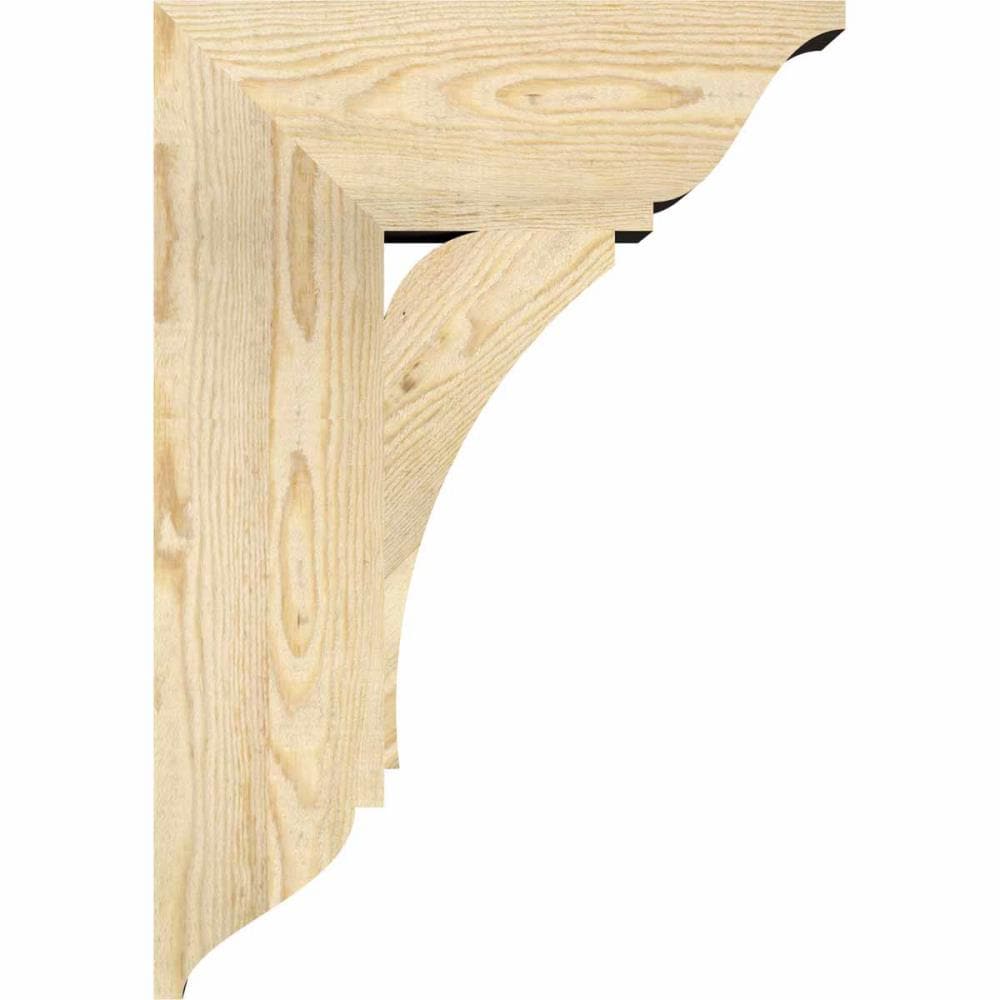 Ekena Millwork BKT06X18X26THR01RDF Exterior-Brackets-Braces - View #3