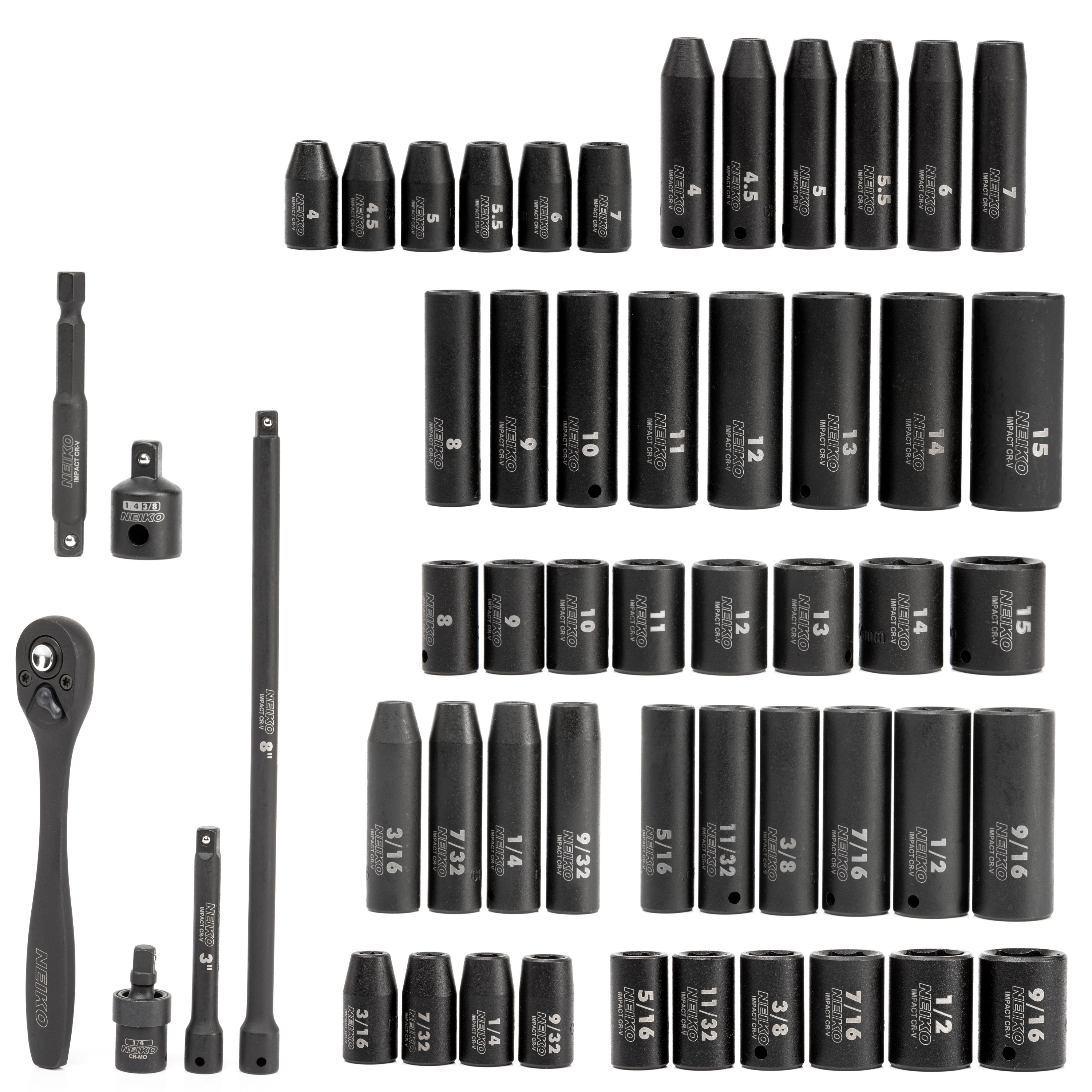 NEIKO 02437A Impact-Socket-Sets - View #2