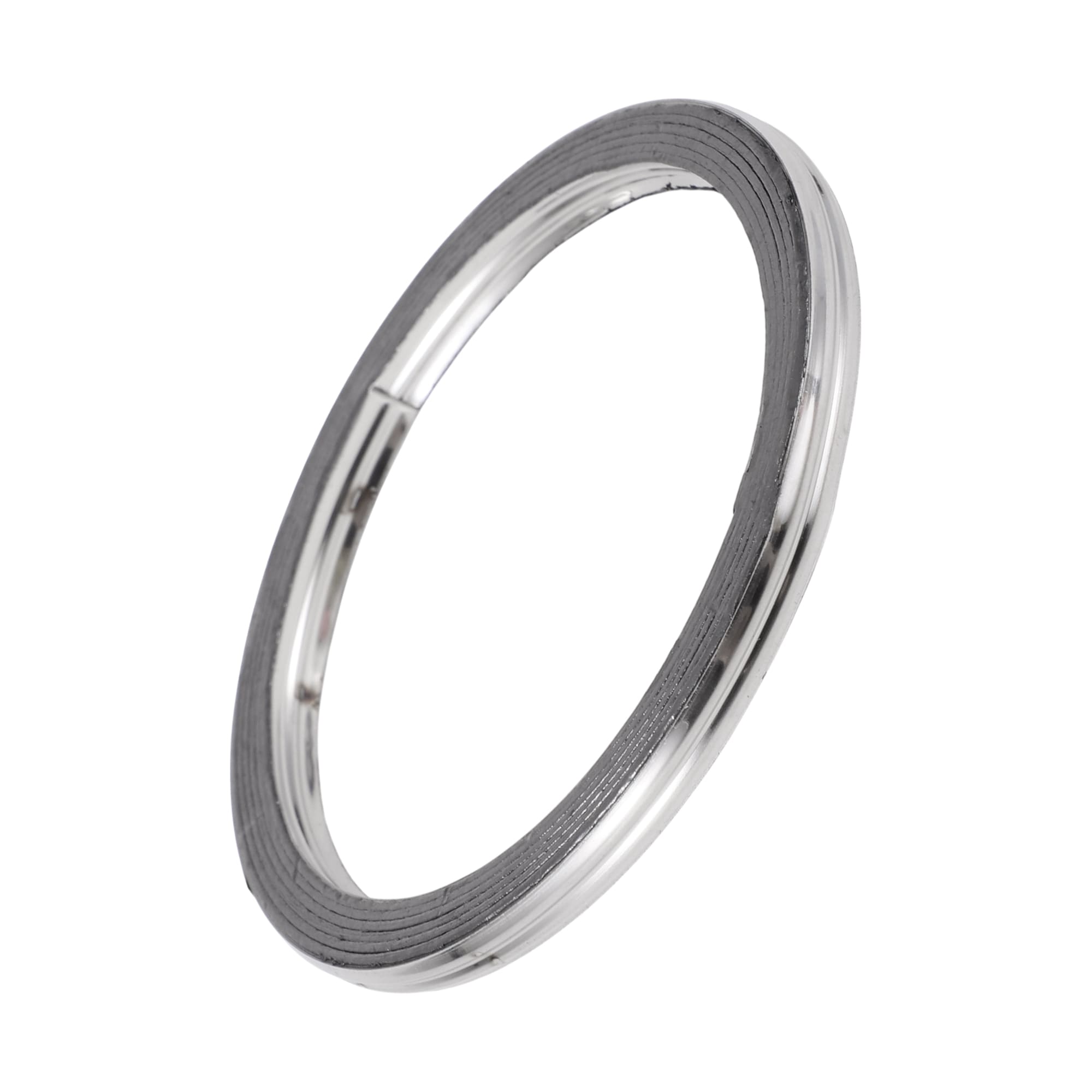 Unique Bargains ID 60mm Exhaust Manifold Gasket Prevent Leak Noise ...
