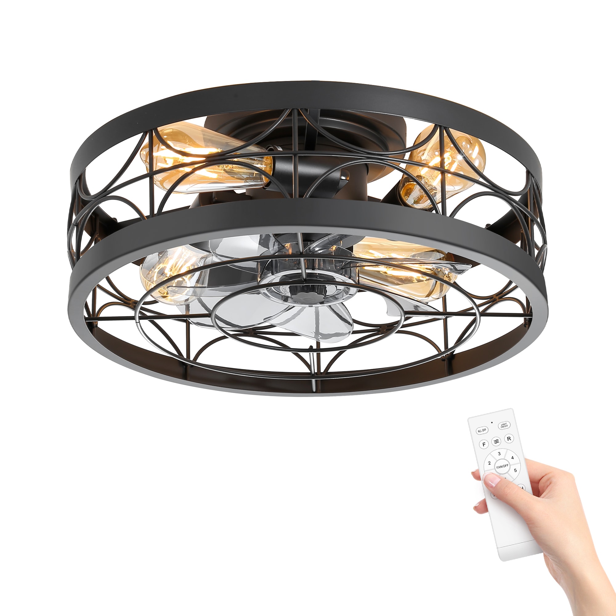 Breezary 33072-BW Ceiling-Fans - View #2