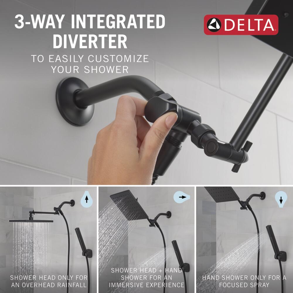 Delta 75527-BL Fixed-Showerhead - View #2