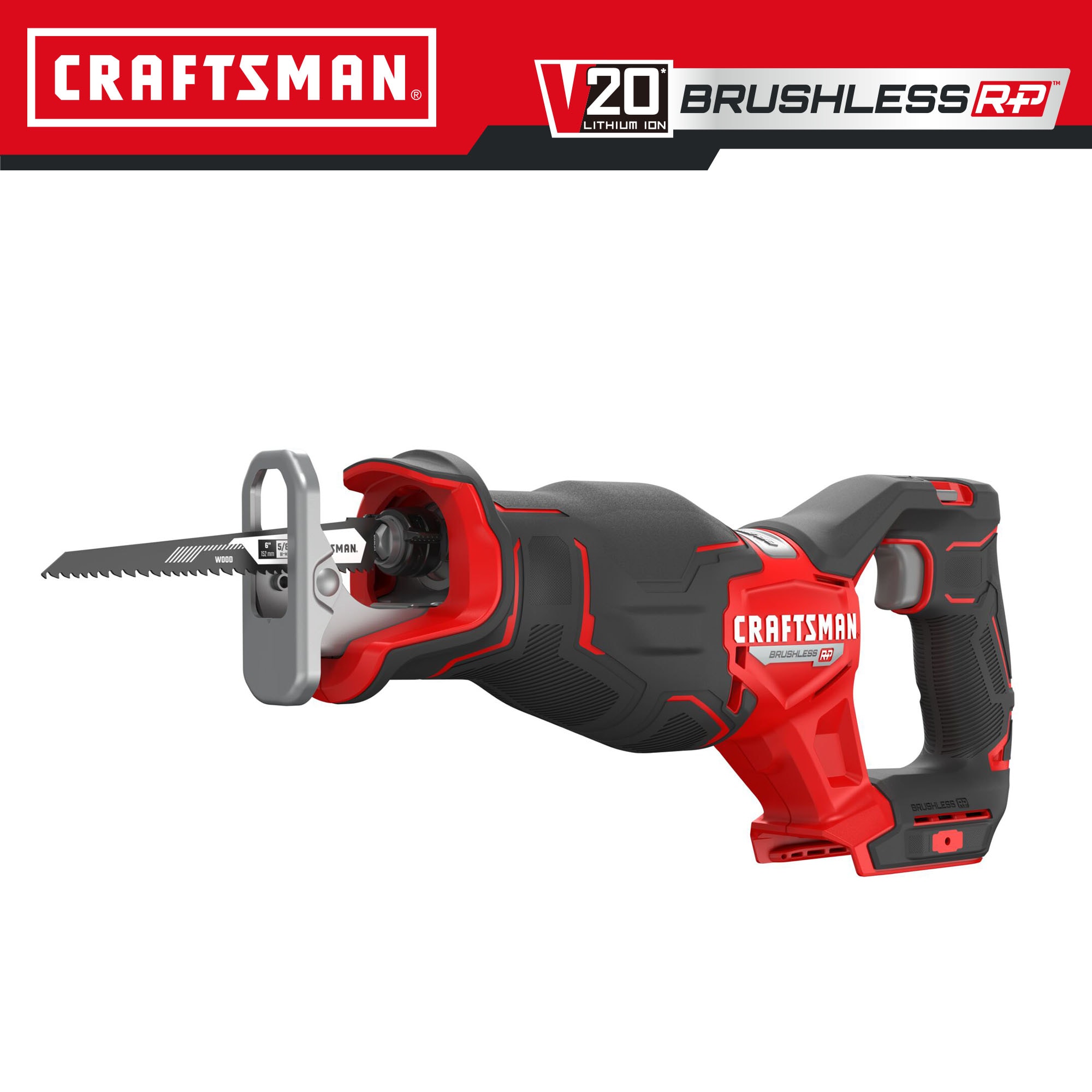 CRAFTSMAN V20 RP 20-volt Max Variable Speed Brushless Cordless  Reciprocating Saw (Bare Tool) in the Reciprocating Saws department at 