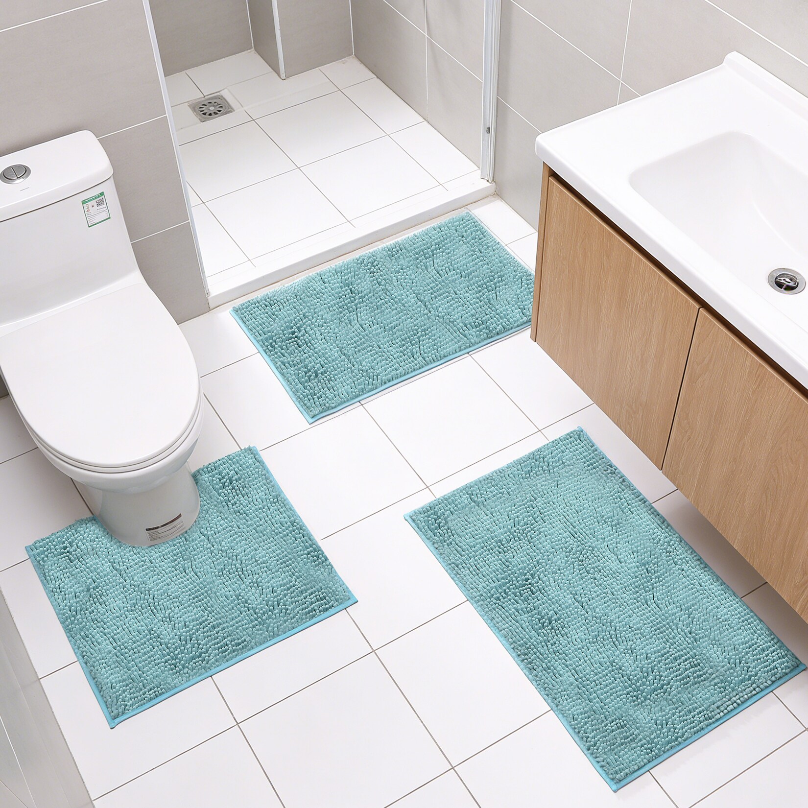 GarveeLife C3H-MJRPX0O90ZHB Bath-Rugs - View #3