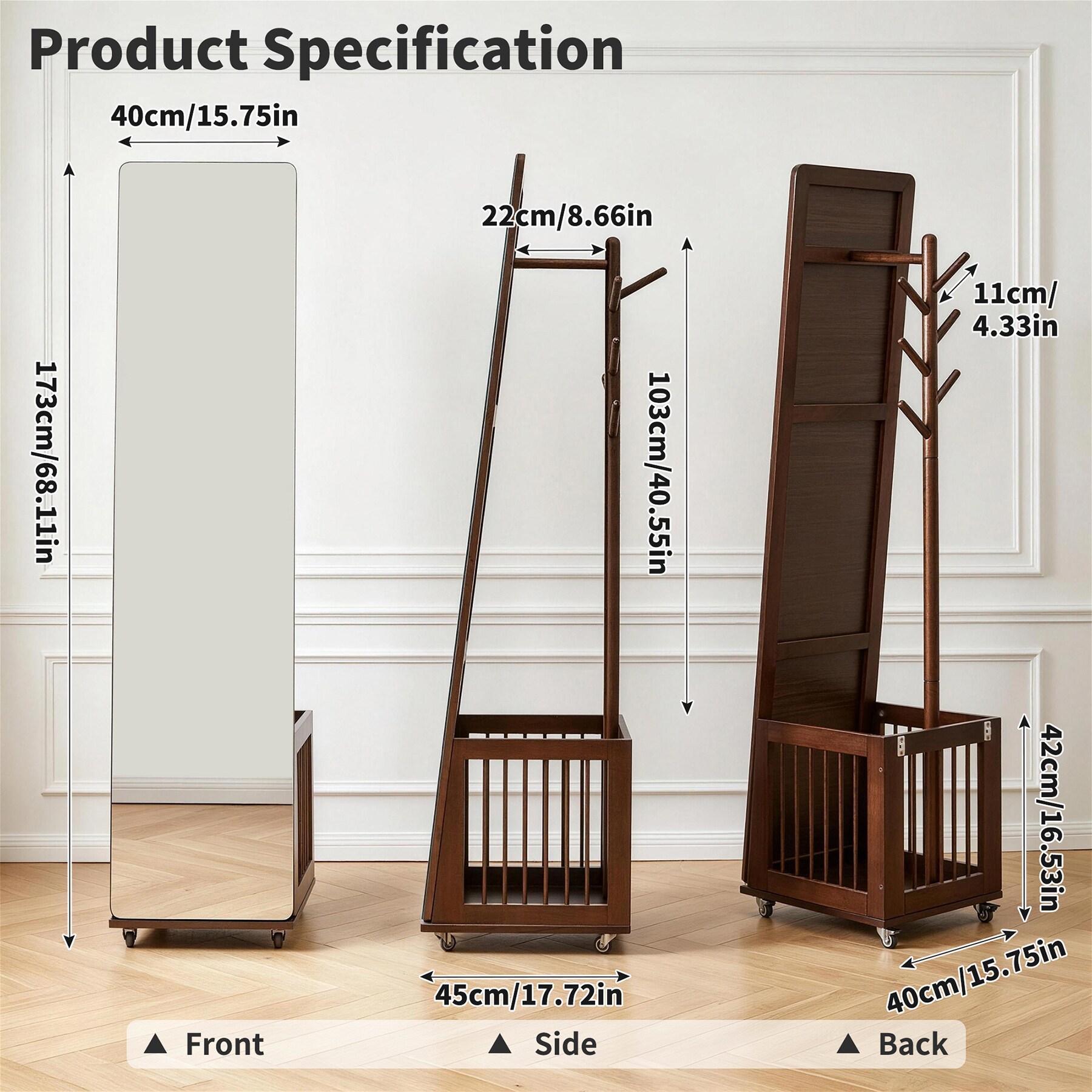 SINOFURN SYG6500005WD Decor-Mirrors - View #3
