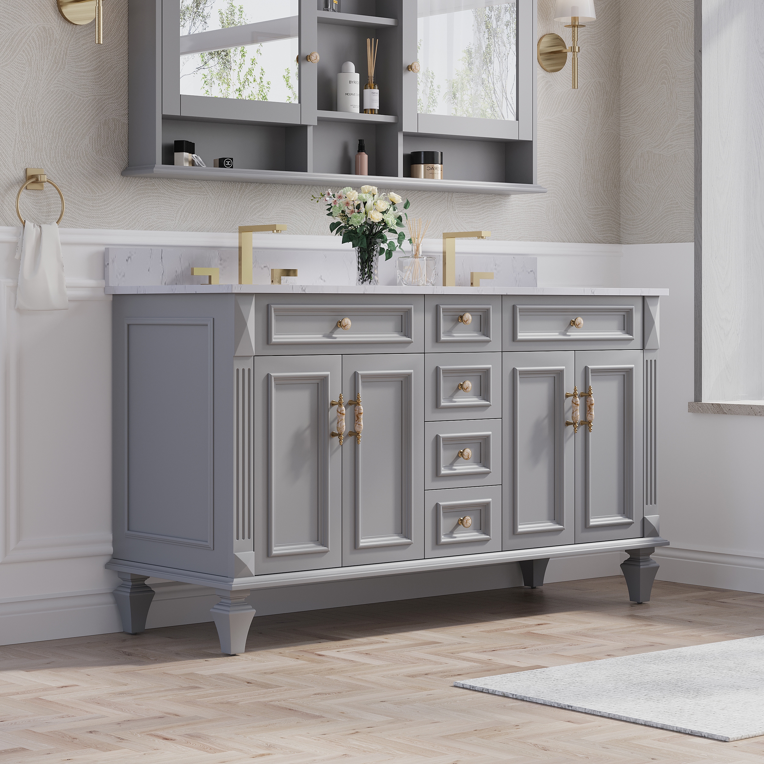 Forclover MF01-60TG Bath-Vanity-Combo - View #8