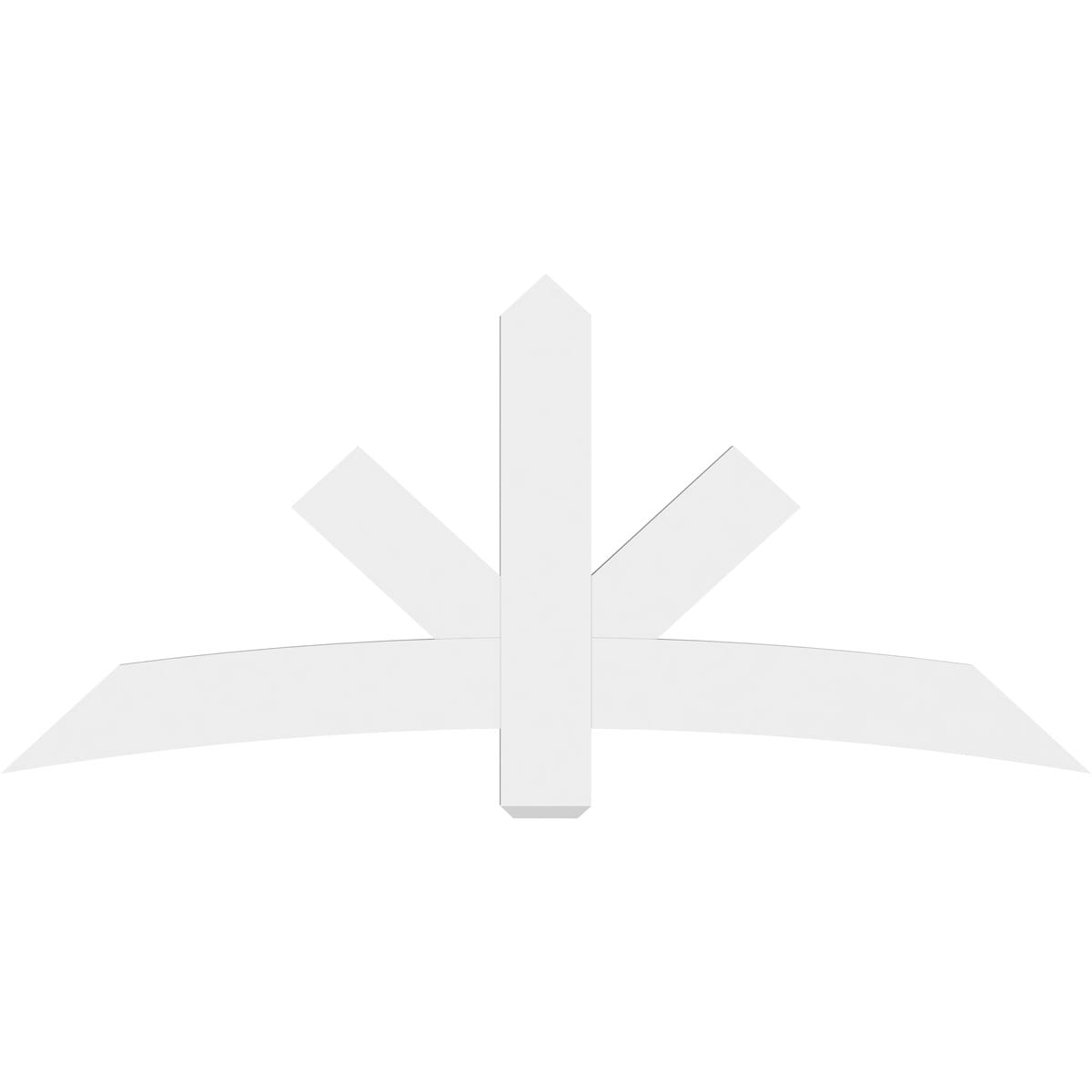 Ekena Millwork GBP072X33X0206ALB00 Exterior-Brackets-Braces - View #2