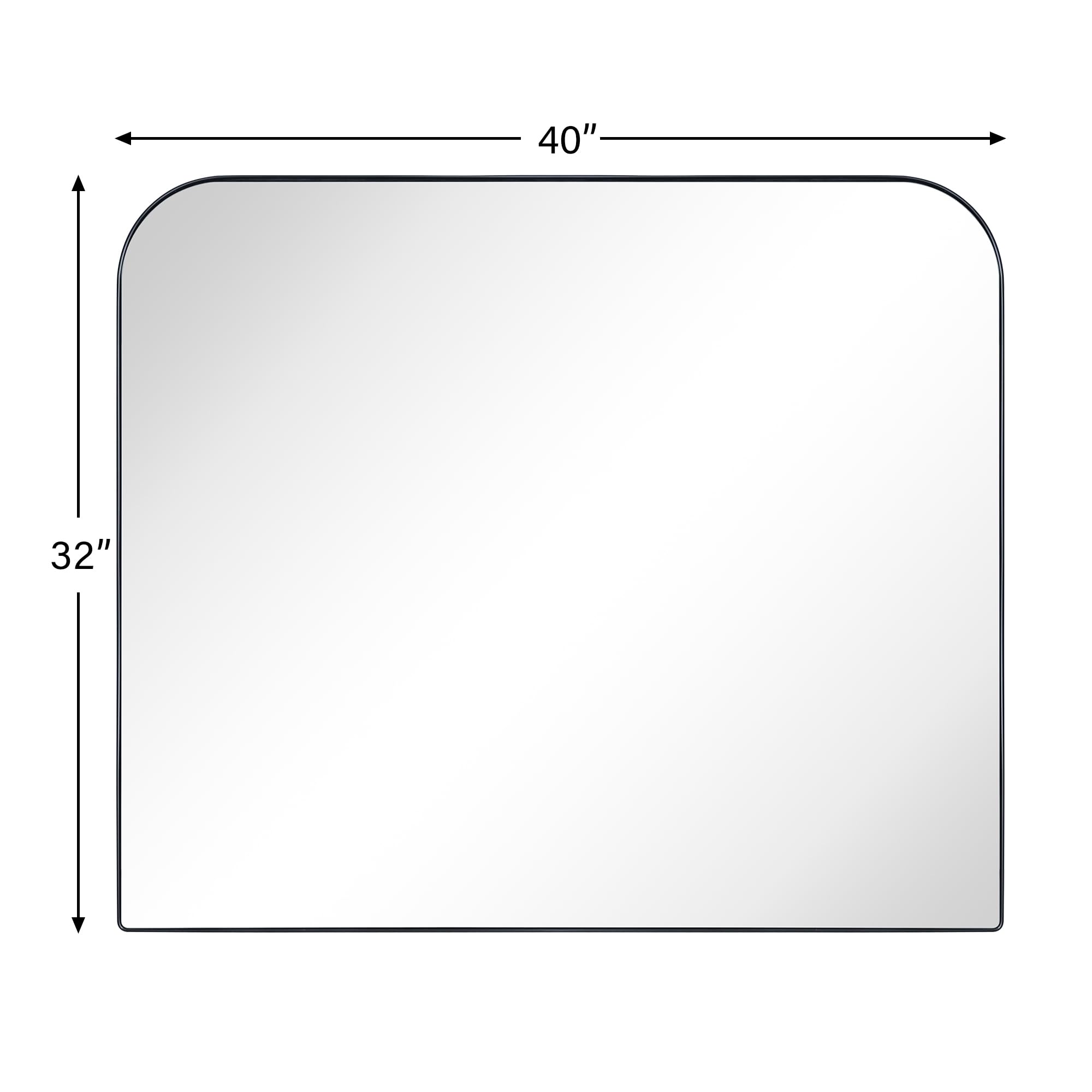 TEHOME GC-0Y321 Framed-Bath-Mirrors - View #6