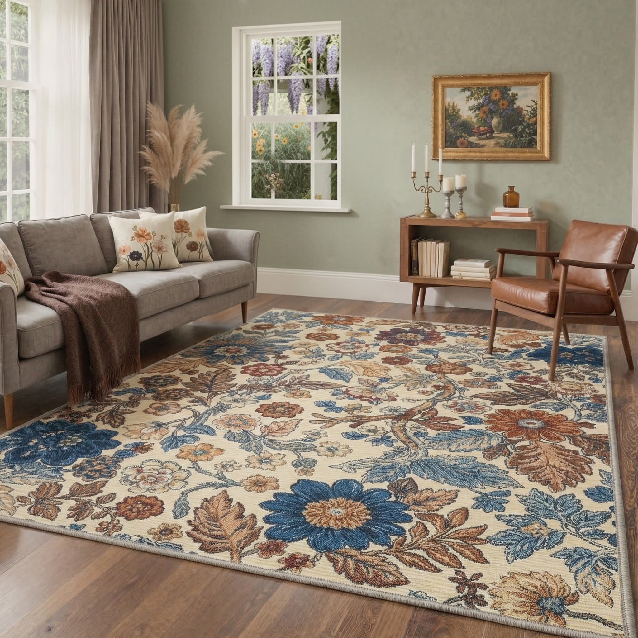 BAVNI ARF021-BLOOM-4X6 rugs - View #3
