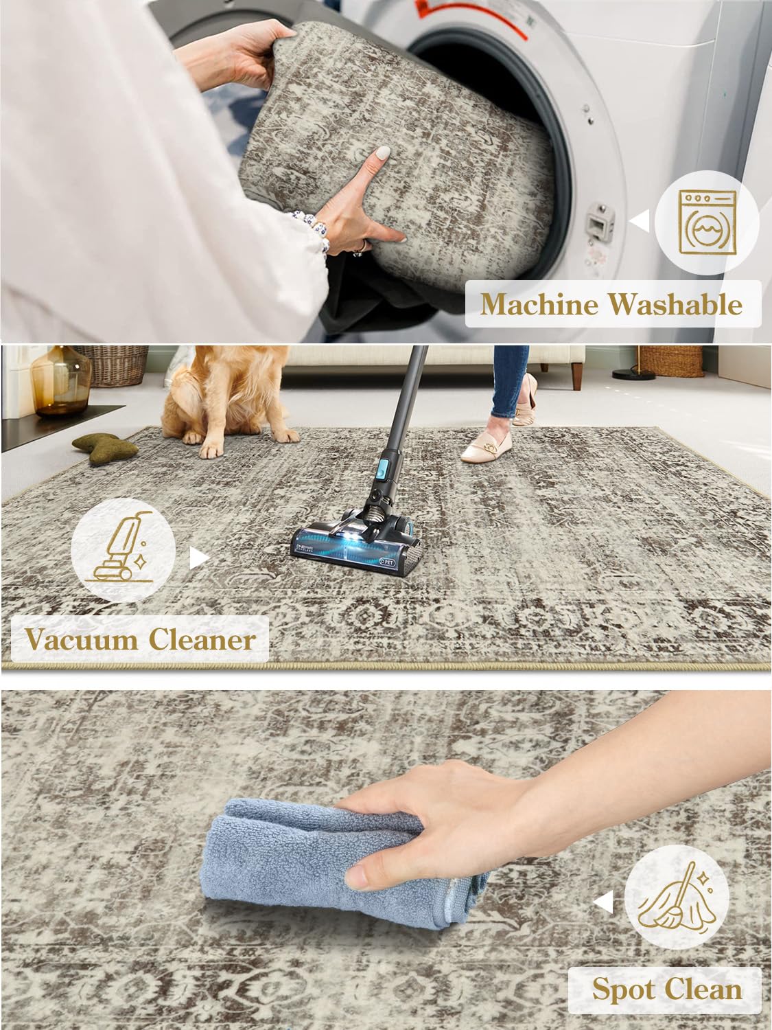 Lahome AR-ZZR-006-BR1 rugs - View #10
