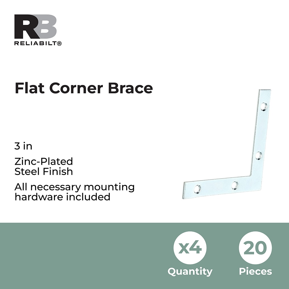 RELIABILT 605757 Mending-Plates-Brackets-Braces - View #2