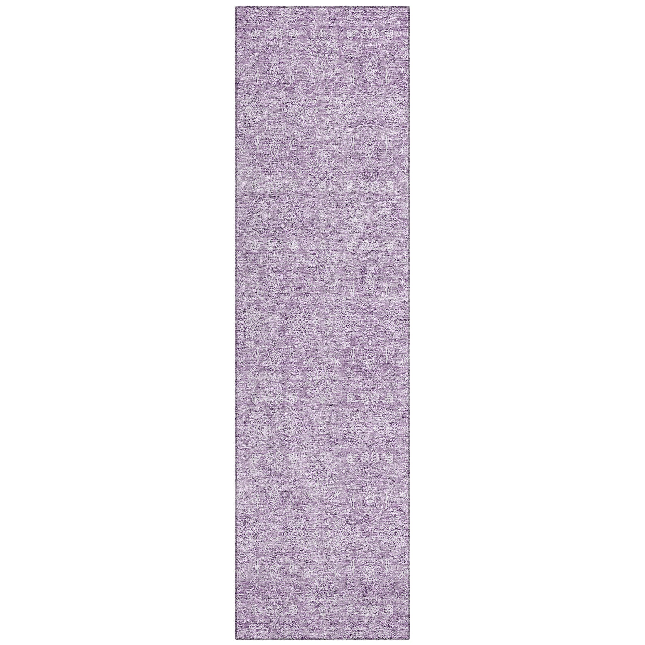 Addison Rugs ACN703LV2X8 Chantille ACN703LV 2 x 7 (ft) Polyester Lavender Rectangular Indoor/Outdoor Geometric Machine washable Area rug