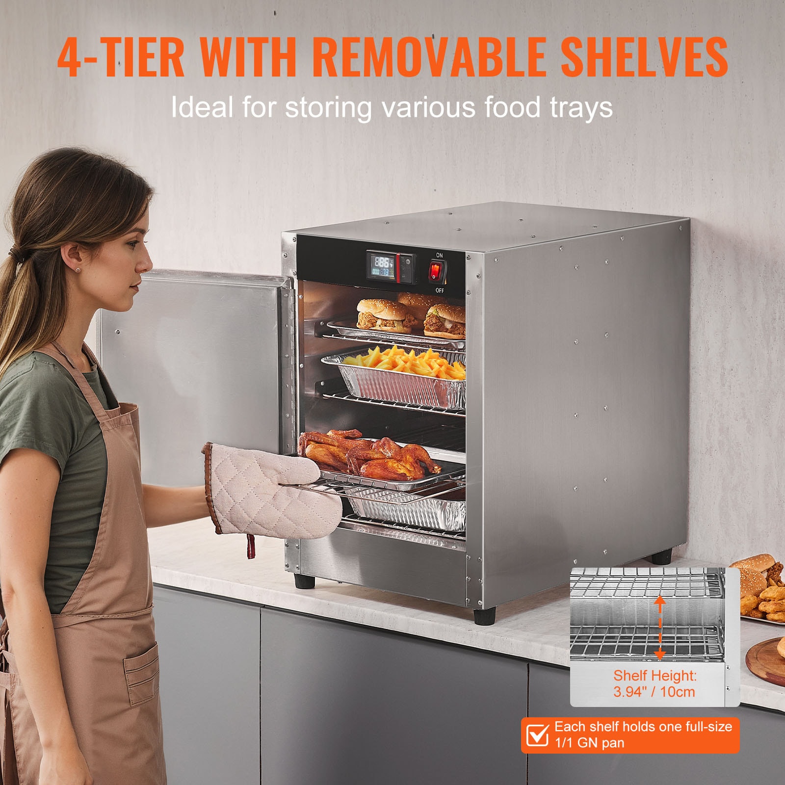 VEVOR BWJLCMC4110VEYT2XV1 Buffet-Servers - View #5