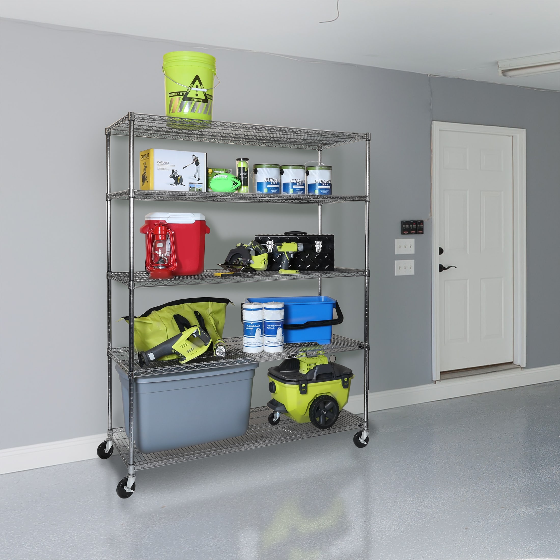 Seville Classics WEB571 Free-Standing-Shelving - View #5